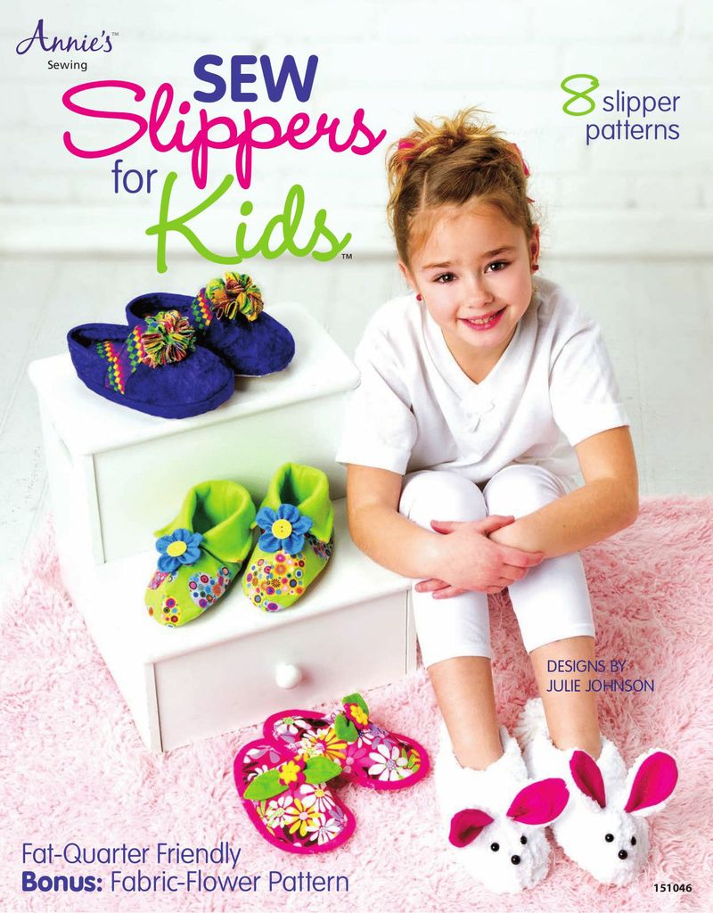 Sew Slippers for Kids