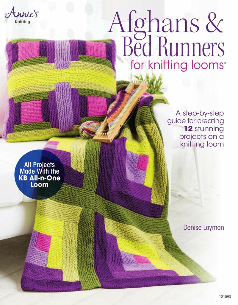 Afghans & Bed Runners for Knitting Looms