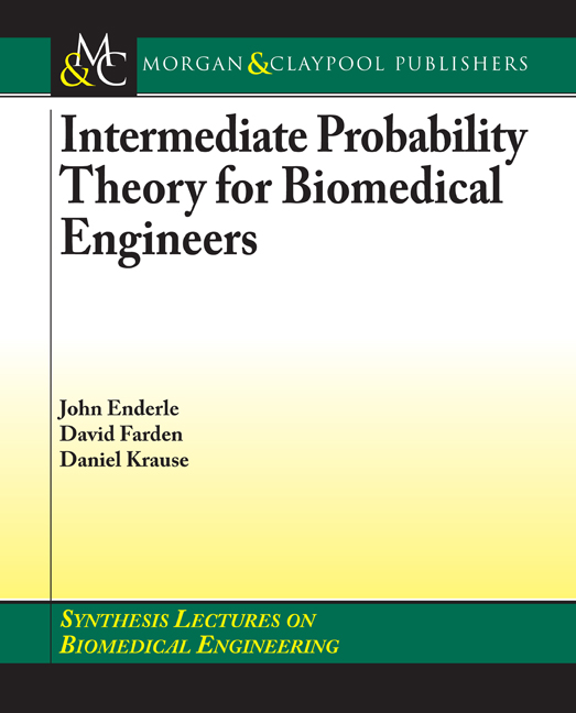 Intermediate Probability Theory for Biomedical Engineers