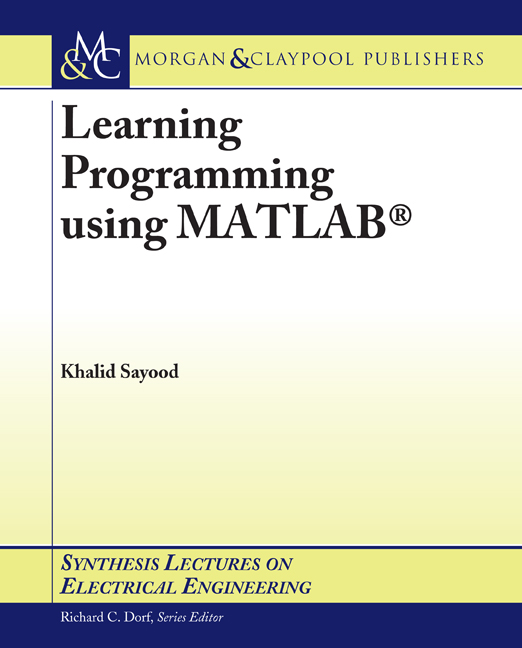 Learning Programming Using Matlab