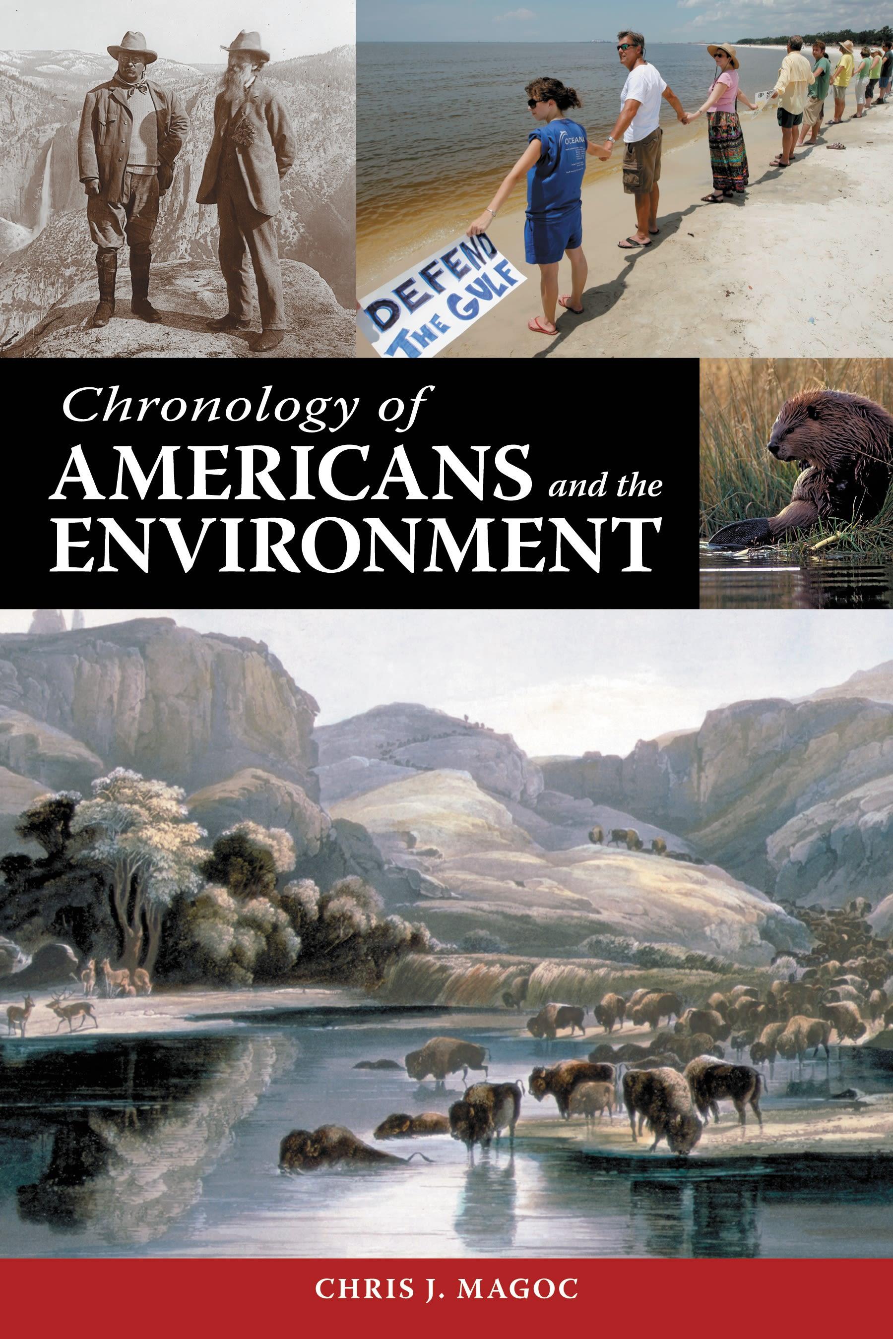 Cover image for Chronology of Americans and the Environment