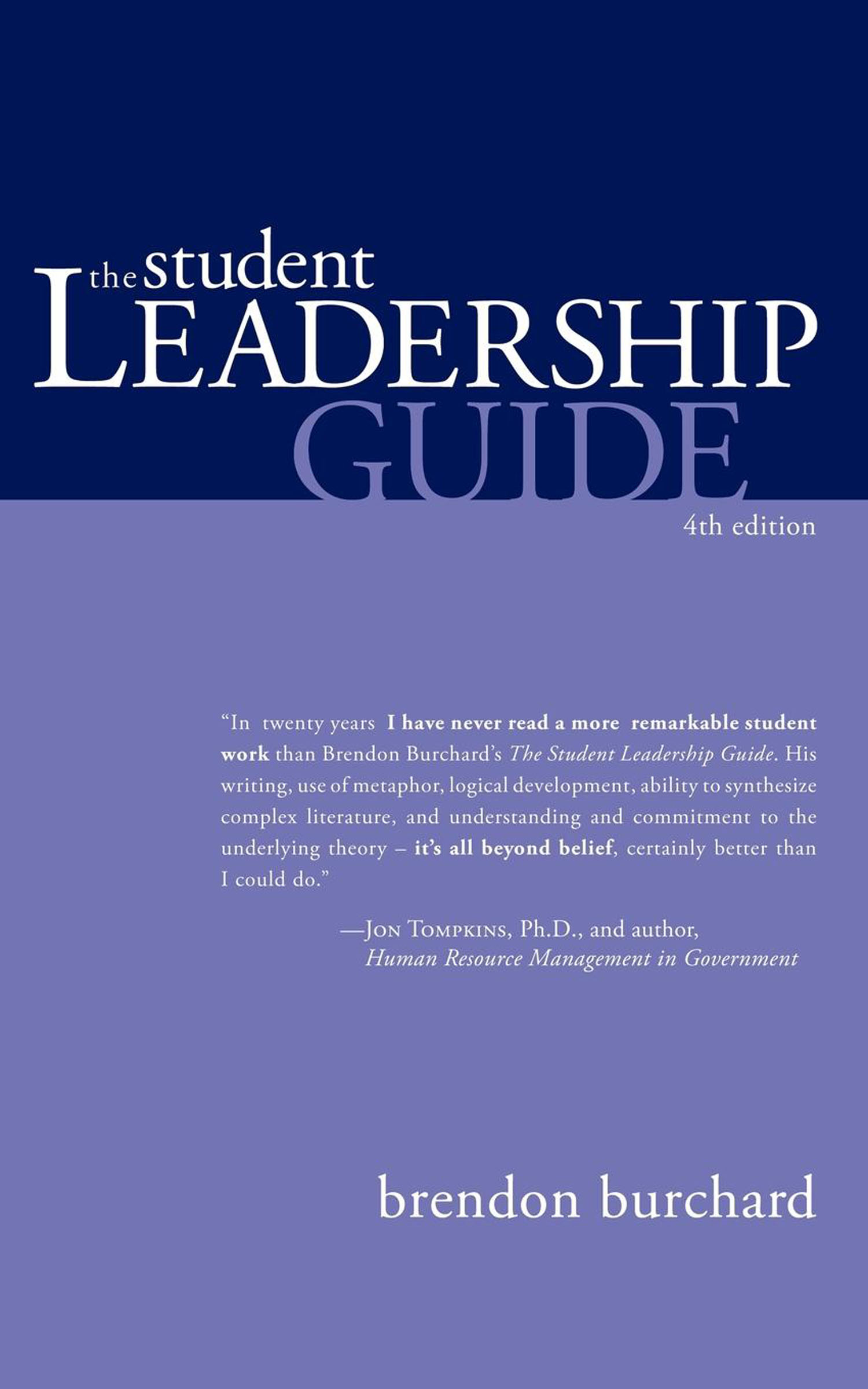 Cover image for The Student Leadership Guide