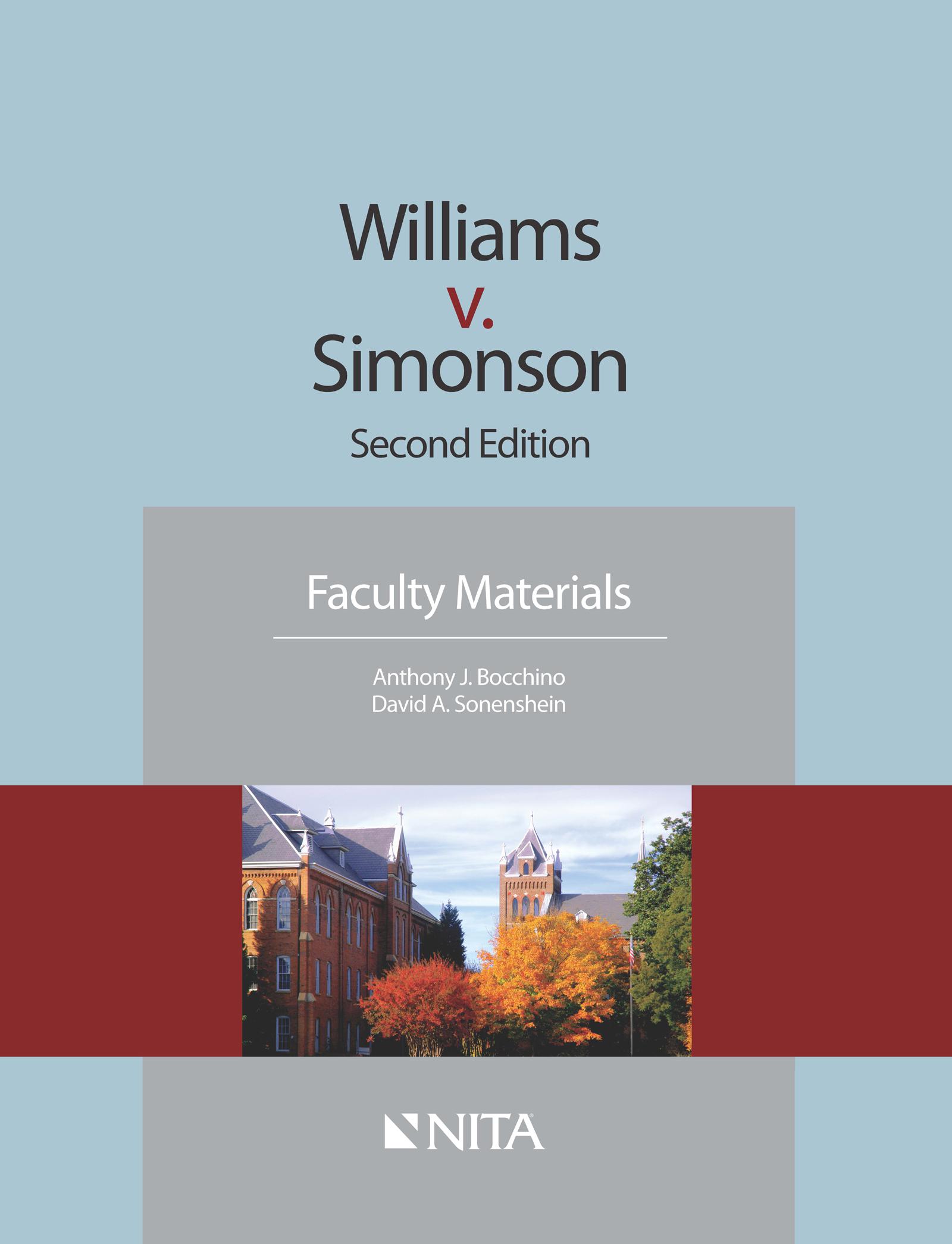 Cover image for Williams v. Simonson