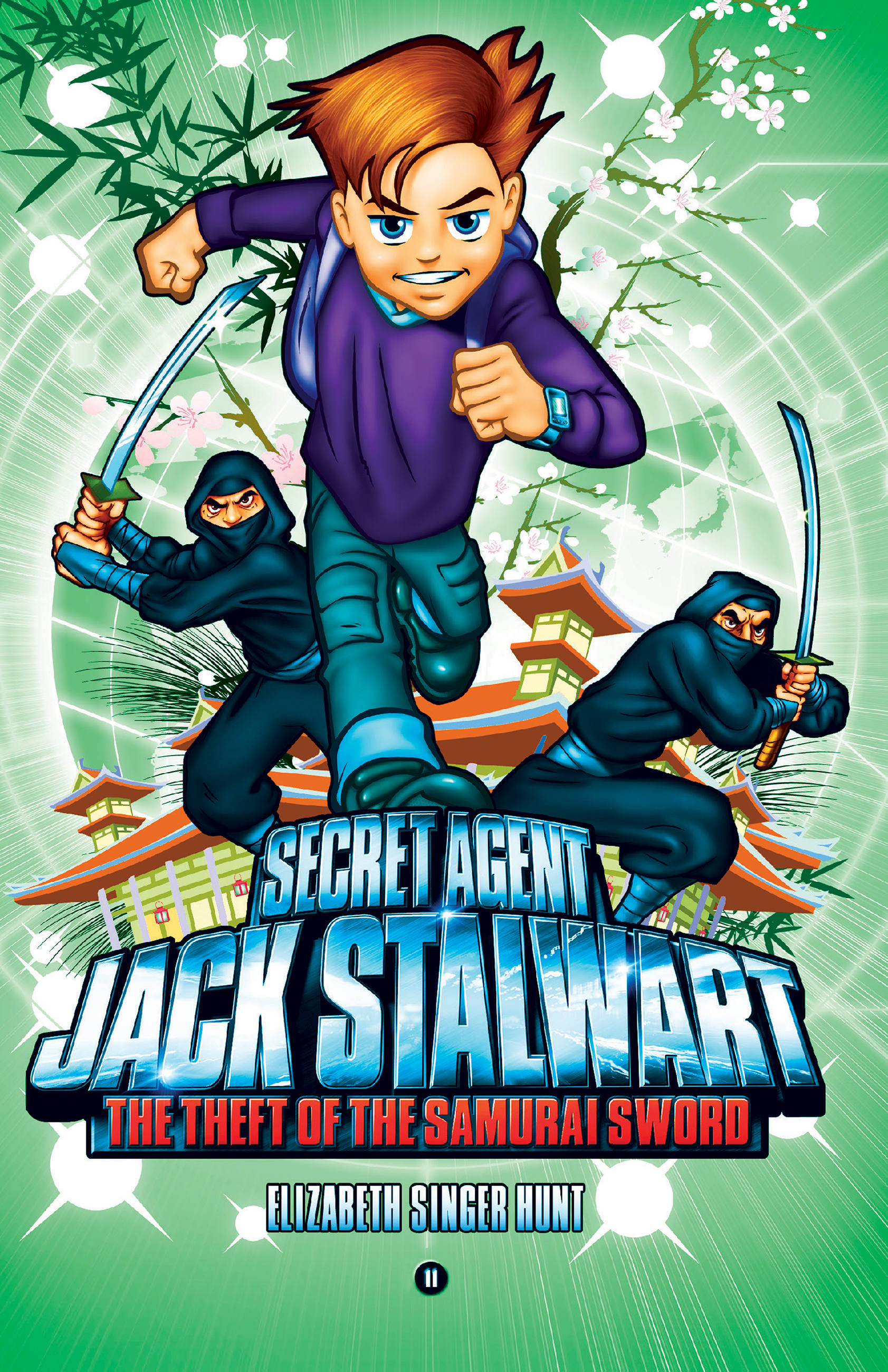Cover image for Secret Agent Jack Stalwart: Book 11: The Theft of the Samurai Sword: Japan