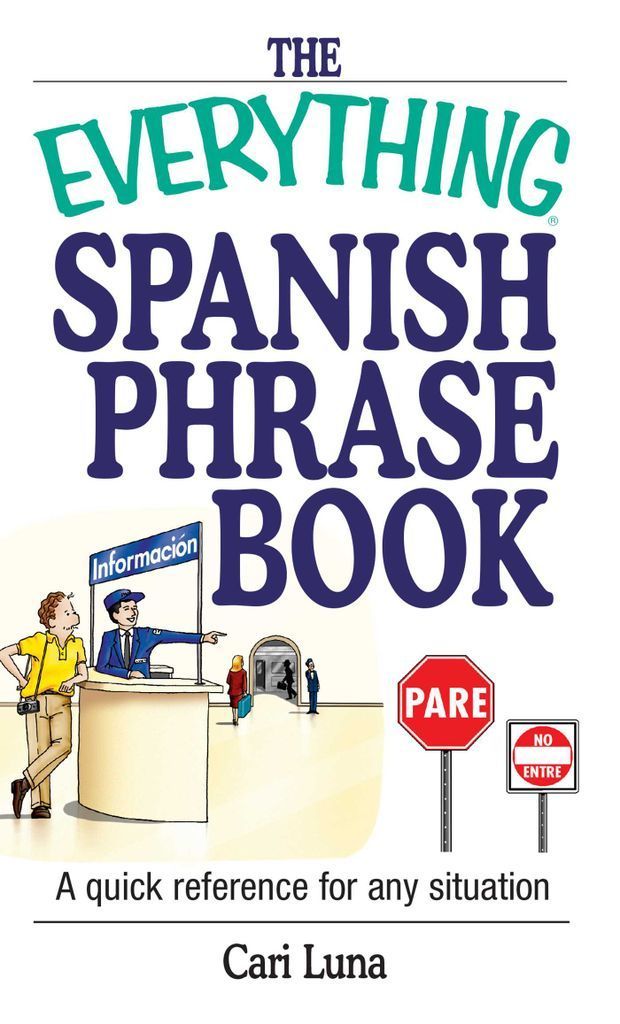 Cover Image For The Everything Spanish Phrase Book