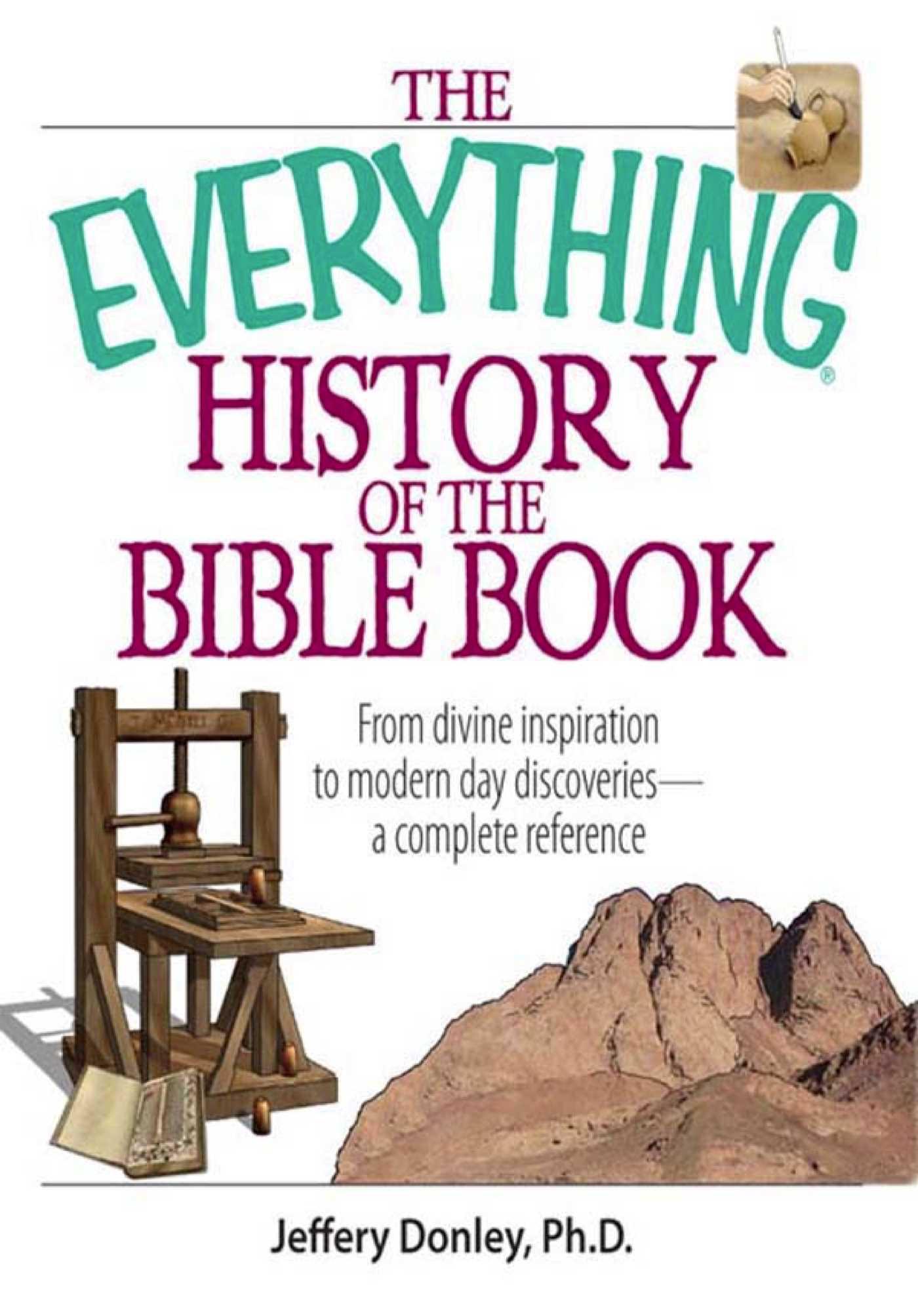Cover image for The Everything History Of The Bible Book
