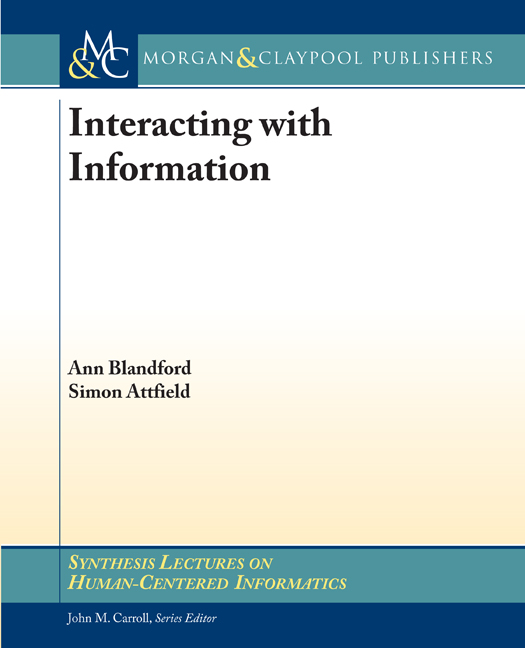 Interacting with Information