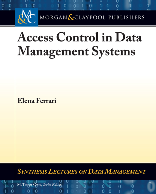 Access Control in Data Management Systems