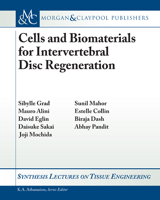 Cells and Biomaterials for Intervertebral Disc Regeneration