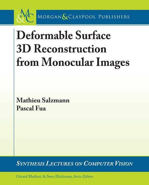 Deformable Surface 3D Reconstruction from Monocular Images