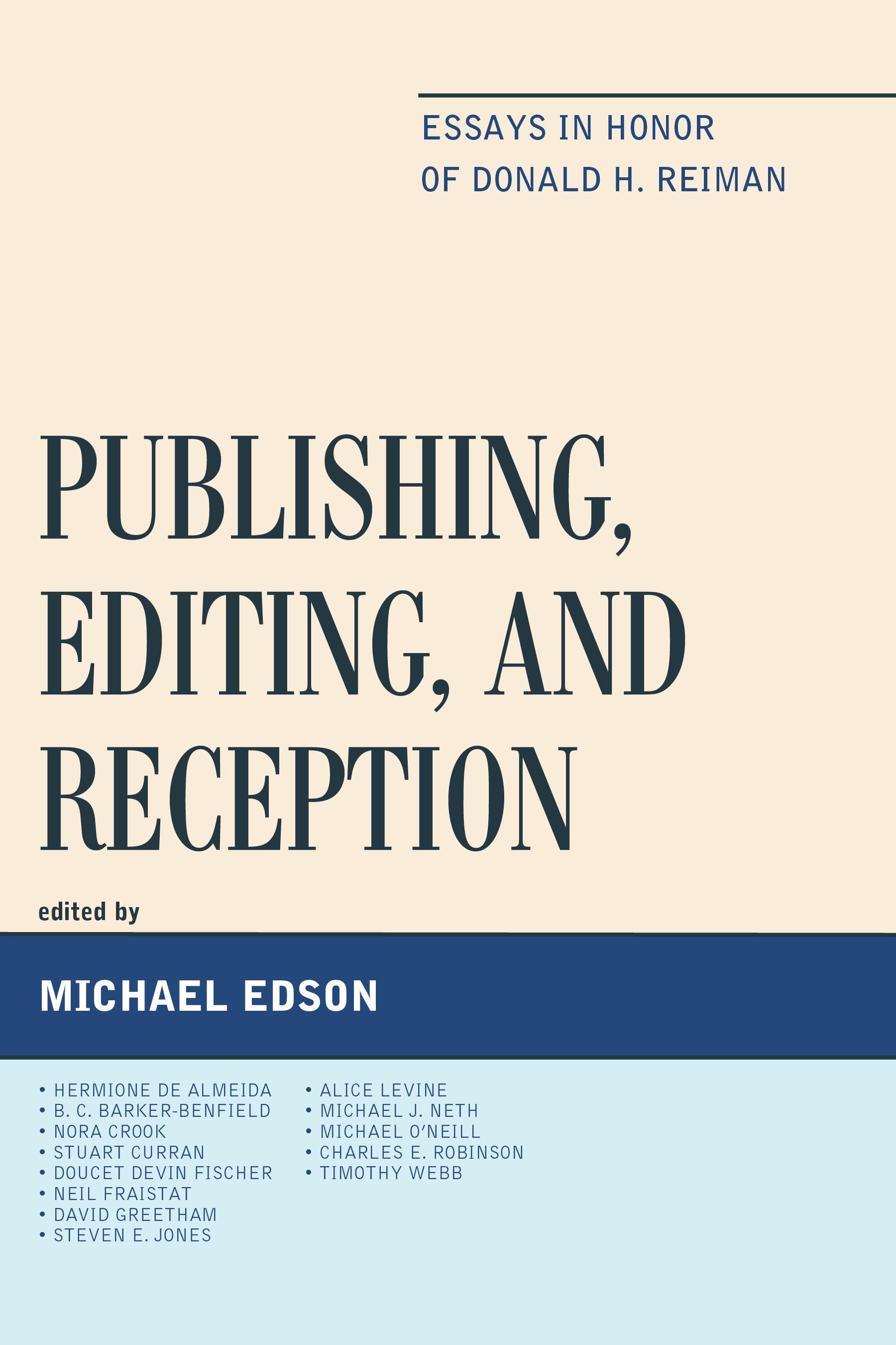 Publishing editor