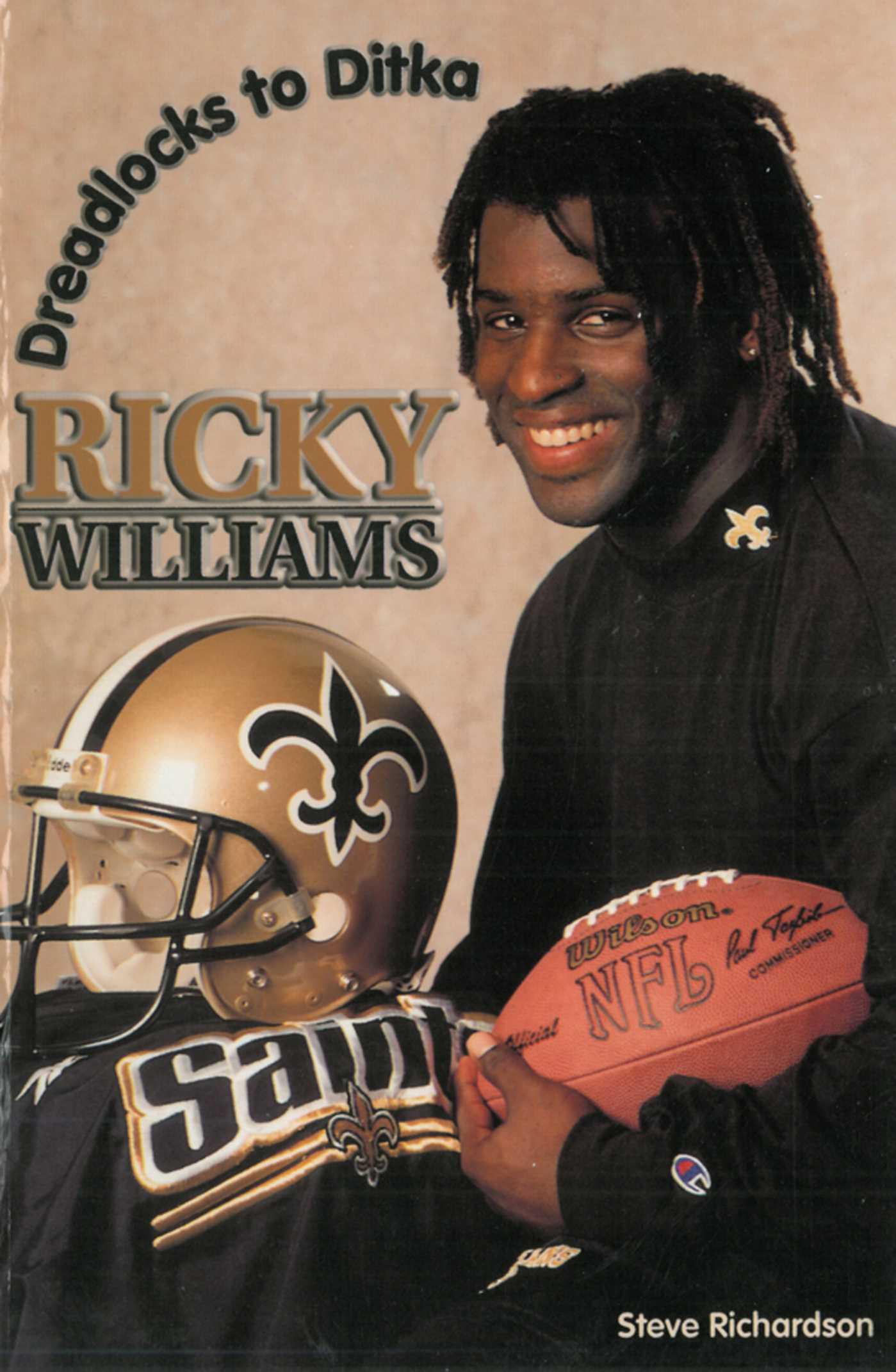 Sticky Ricky Williams Football Cover image for Ricky Williams