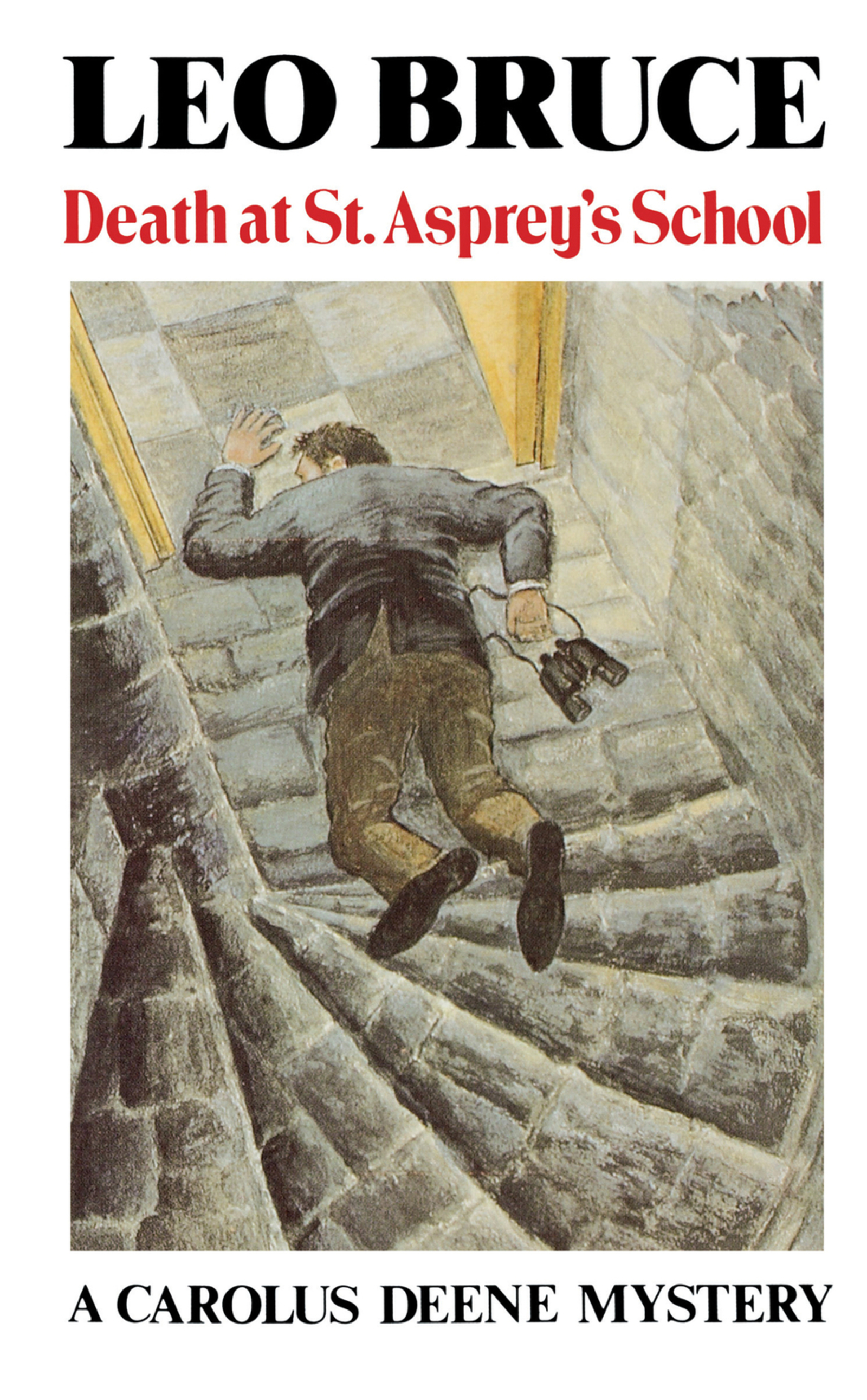 Cover image for Death at St. Asprey's School