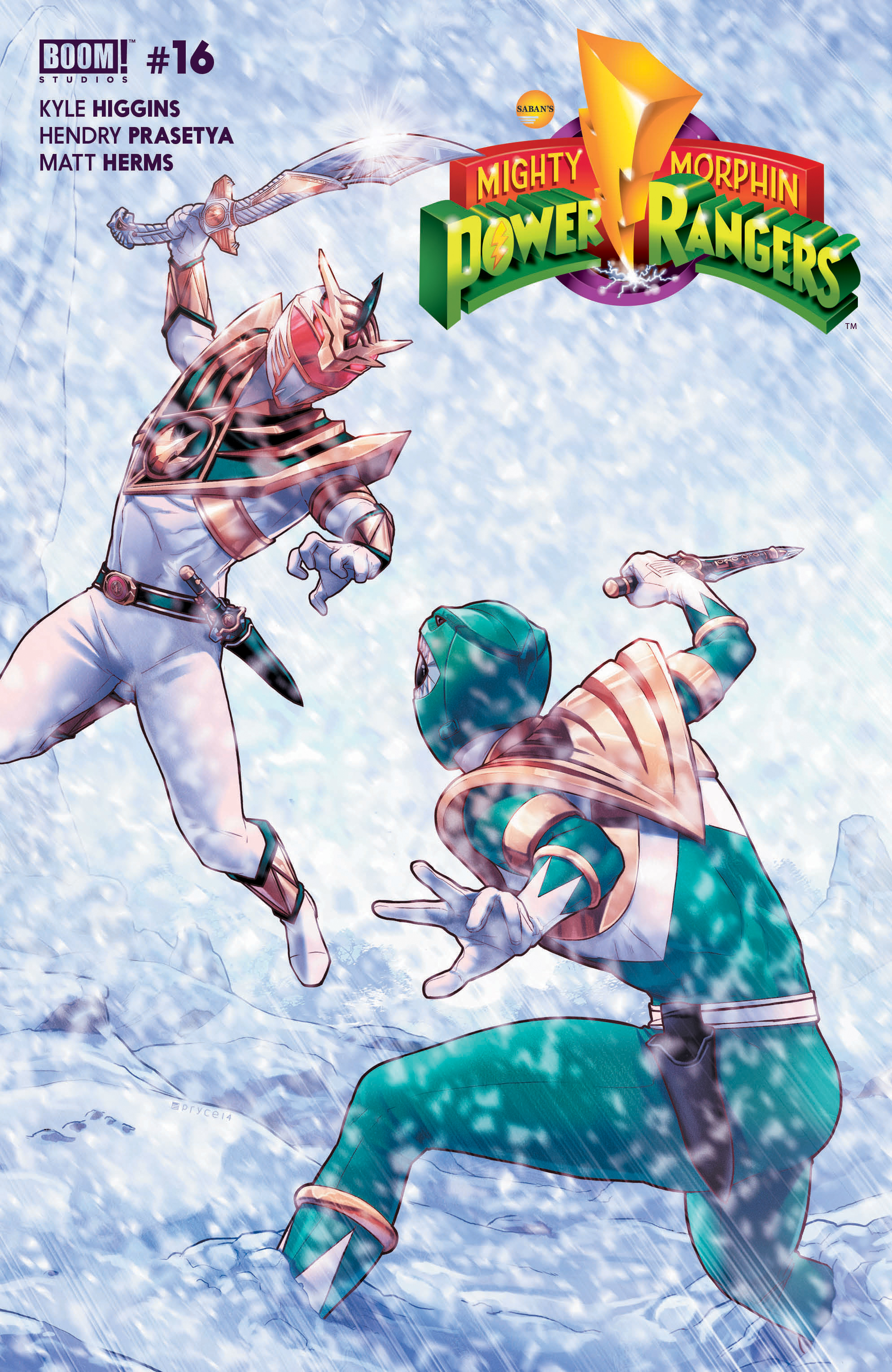 Cover image for Mighty Morphin Power Rangers #16