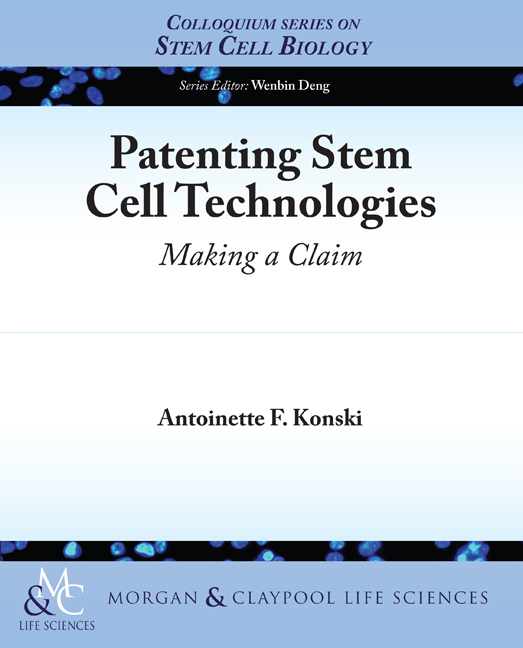 Patenting Stem Cell Technologies