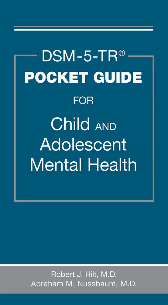 Cover image for DSM-5-TR Pocket Guide for Child and Adolescent Mental Health