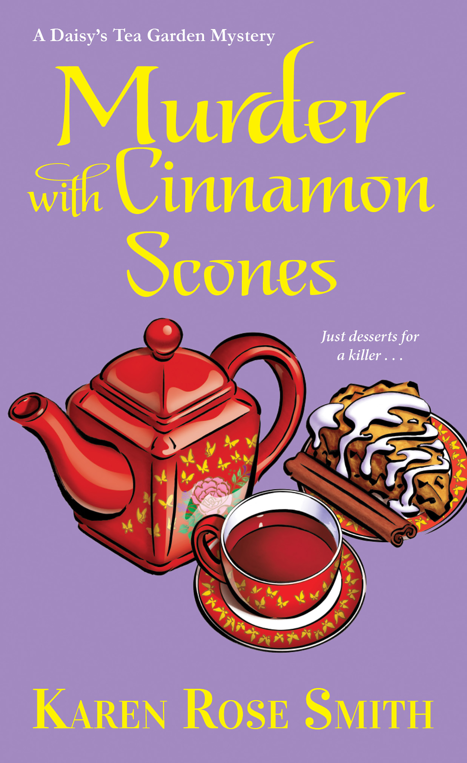 Cover image for Murder with Cinnamon Scones