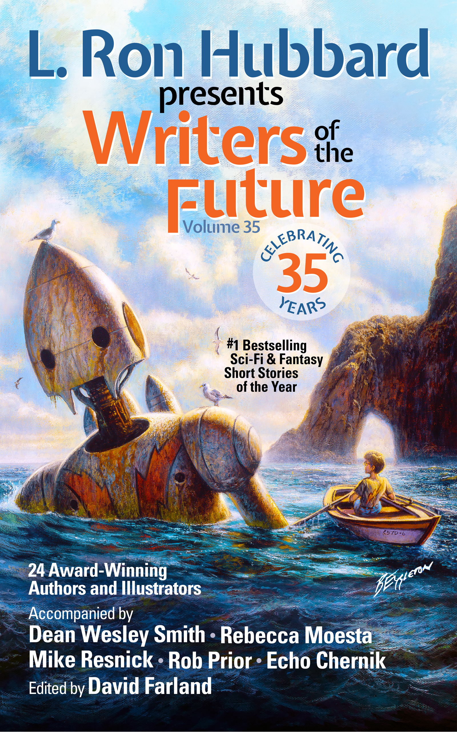 Cover image for L. Ron Hubbard Presents Writers of the Future Volume 35