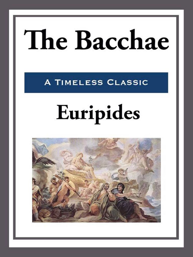 Cover image for The Bacchae