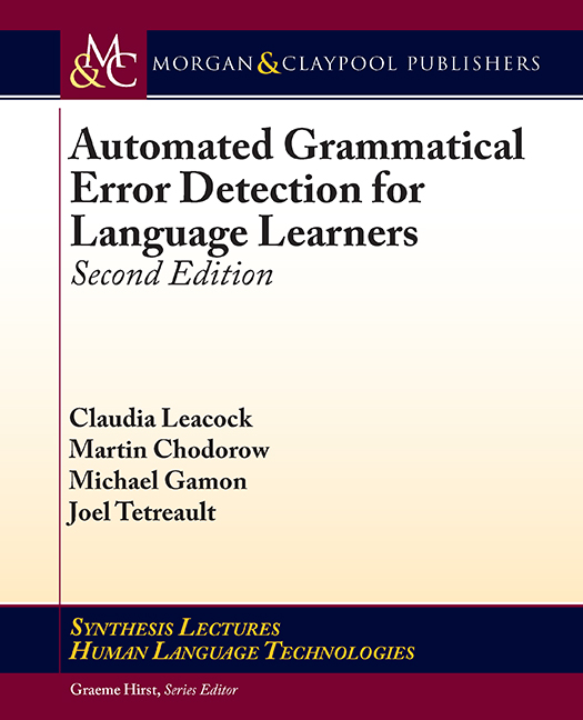 Automated Grammatical Error Detection for Language Learners