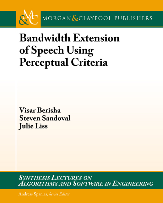 Bandwidth Extension of Speech Using Perceptual Criteria