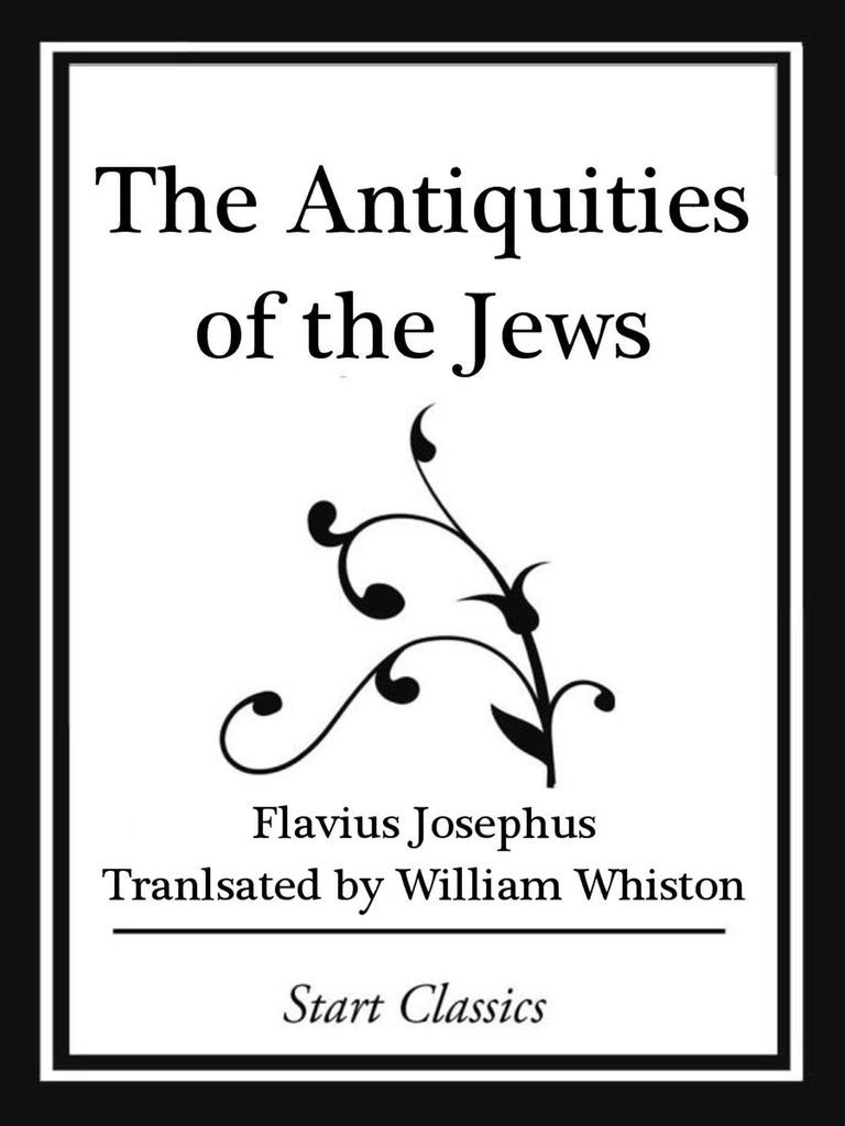Cover image for The Antiquities of the Jews (Start Cl