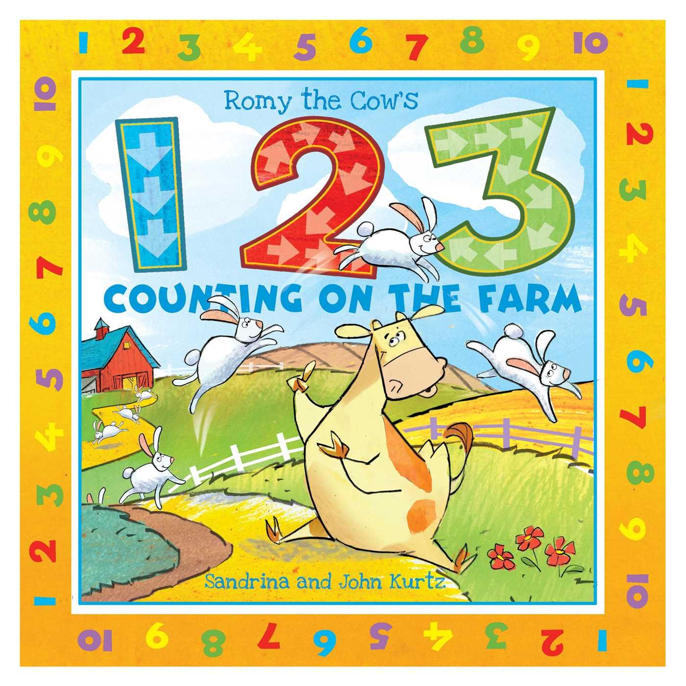 Cover image for Romy the Cow's 123 Counting on the Farm