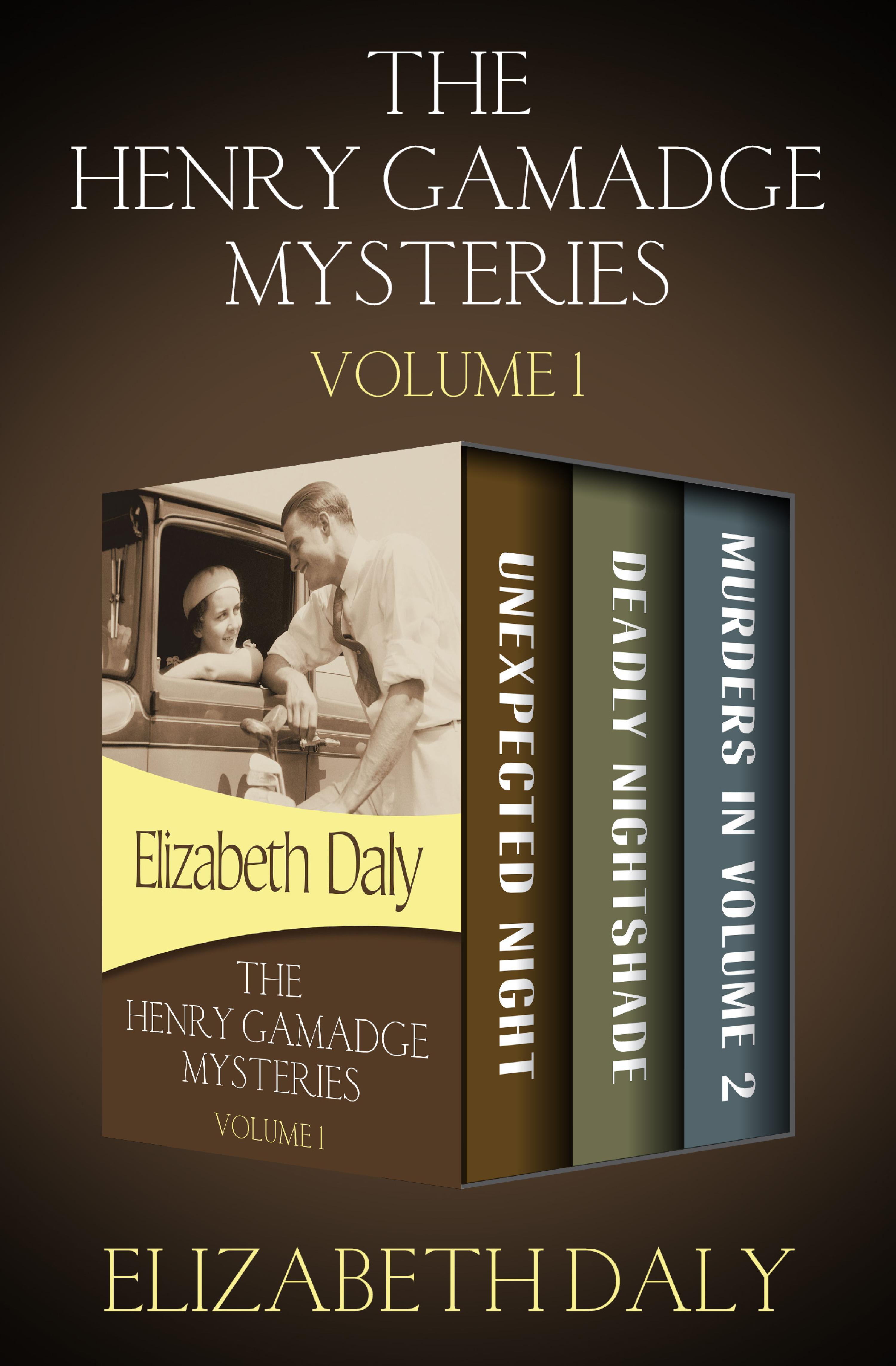 Cover image for The Henry Gamadge Mysteries