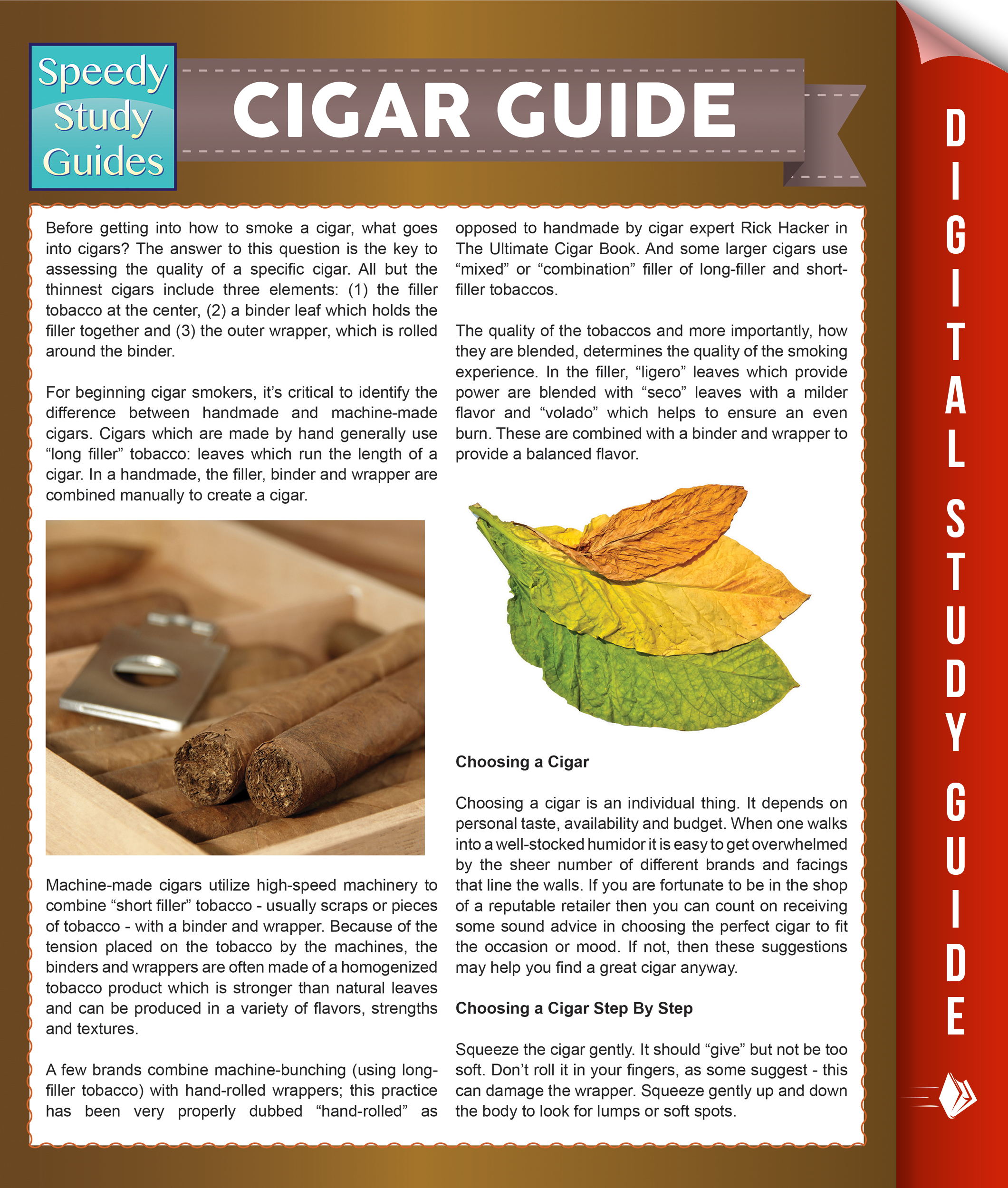 Cigar Guide (Speedy Study Guides)