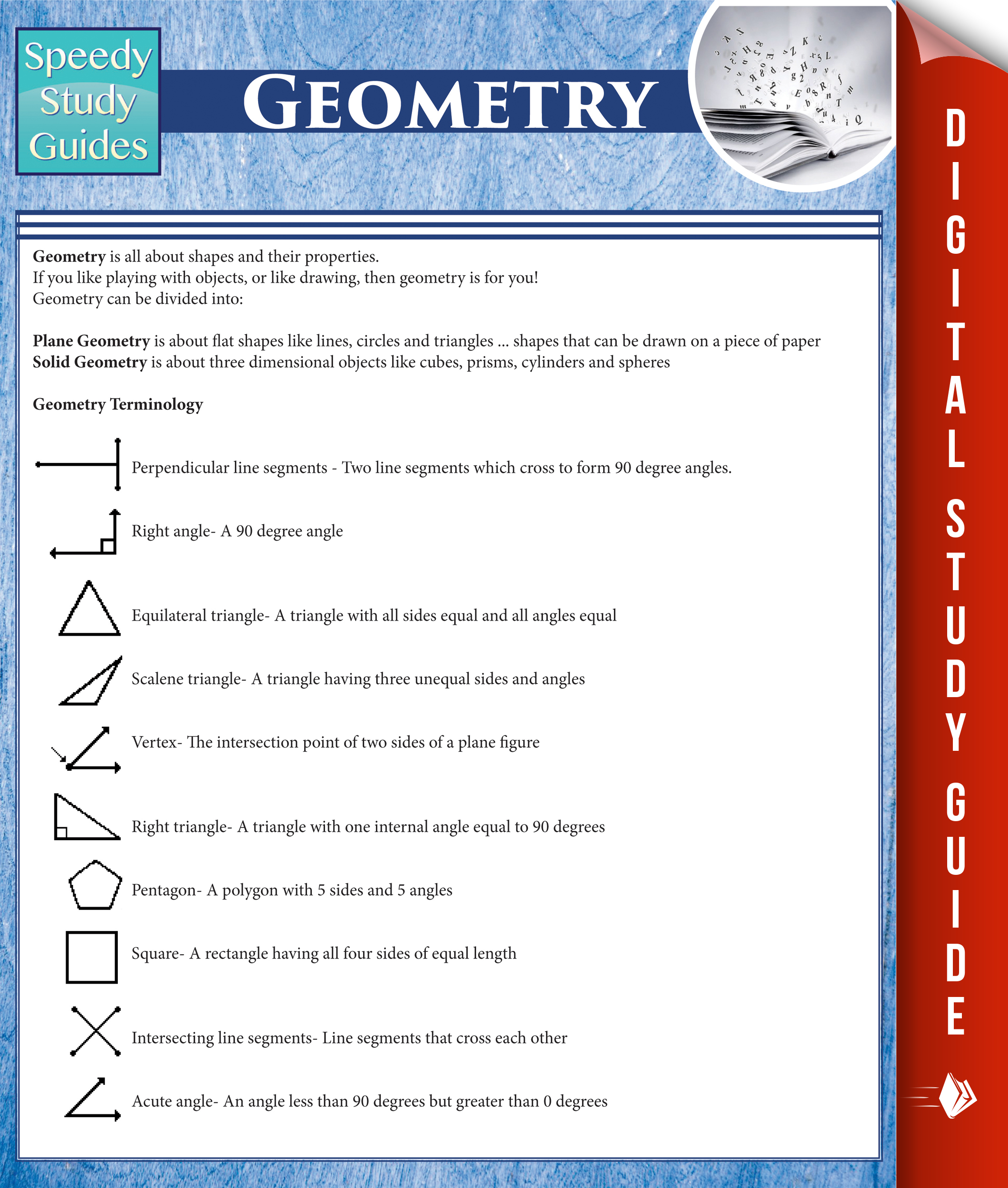 Geometry (Speedy Study Guides)