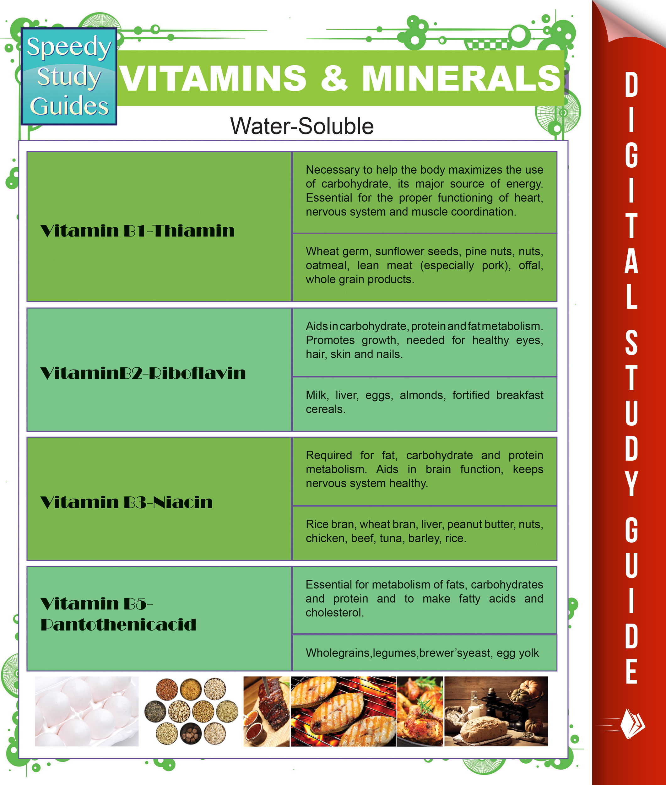 Vitamins & Minerals (Speedy Study Guides)