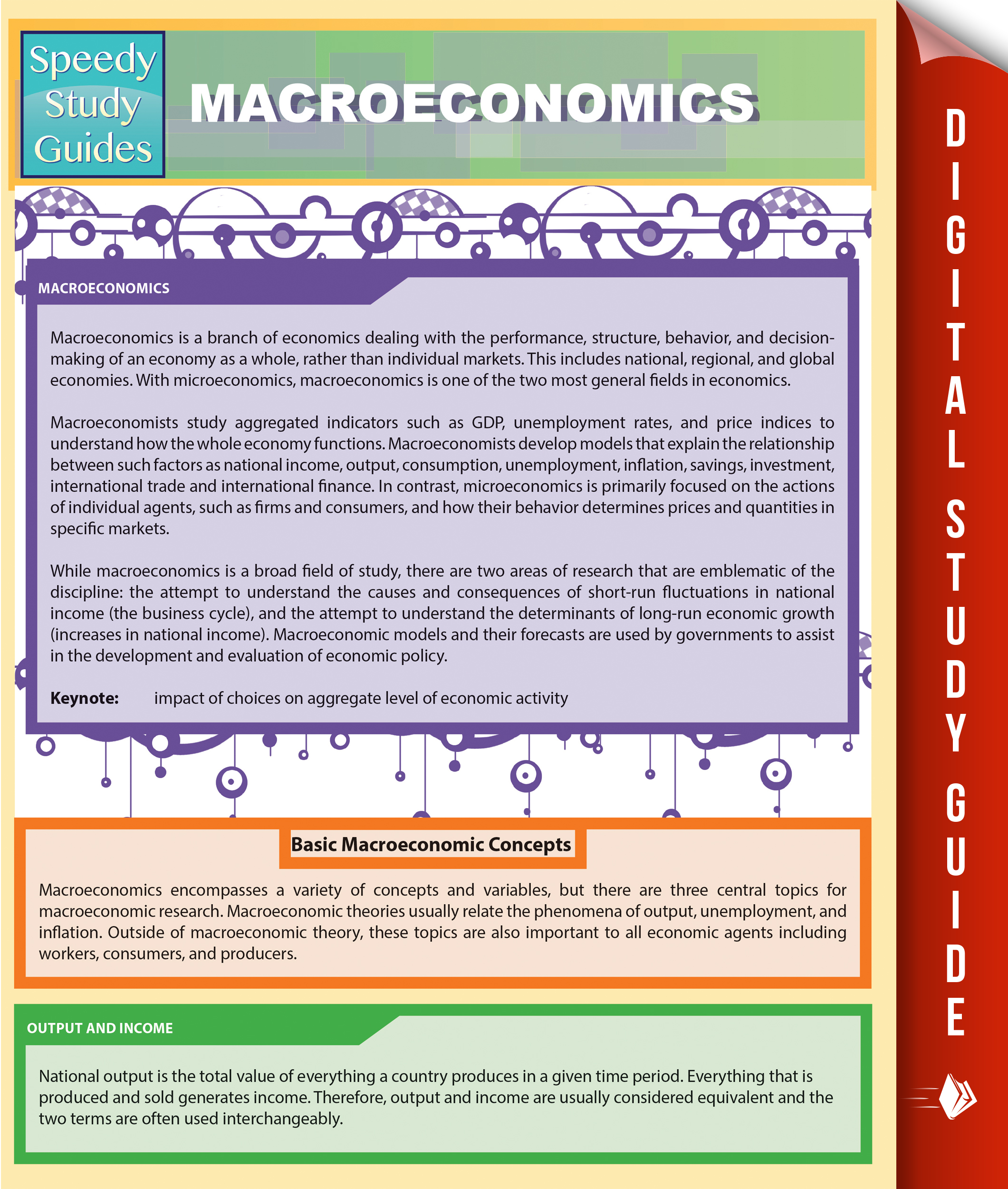 Macroeconomics (Speedy Study Guides)