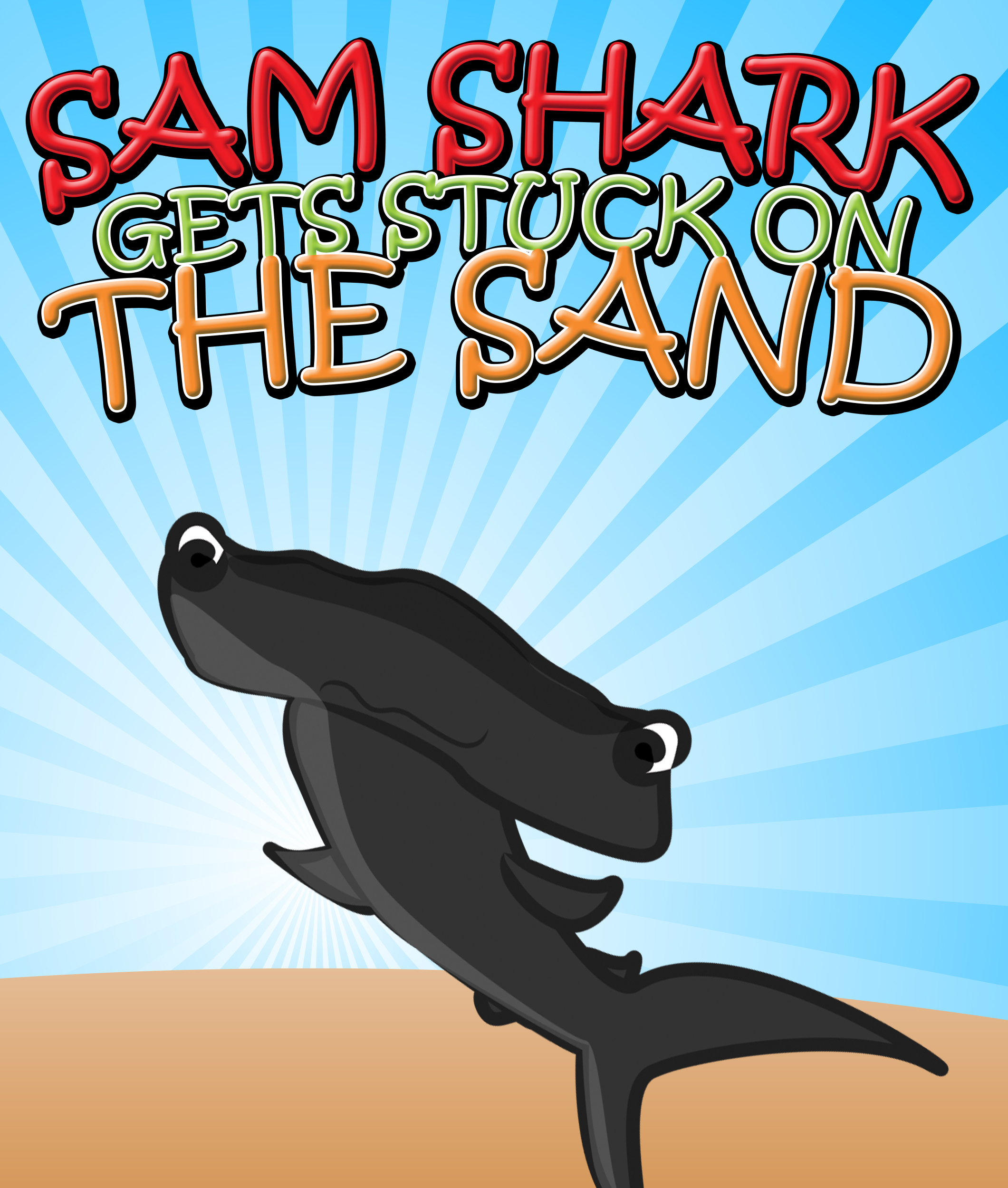 Sam Shark Gets Stuck on the Sand