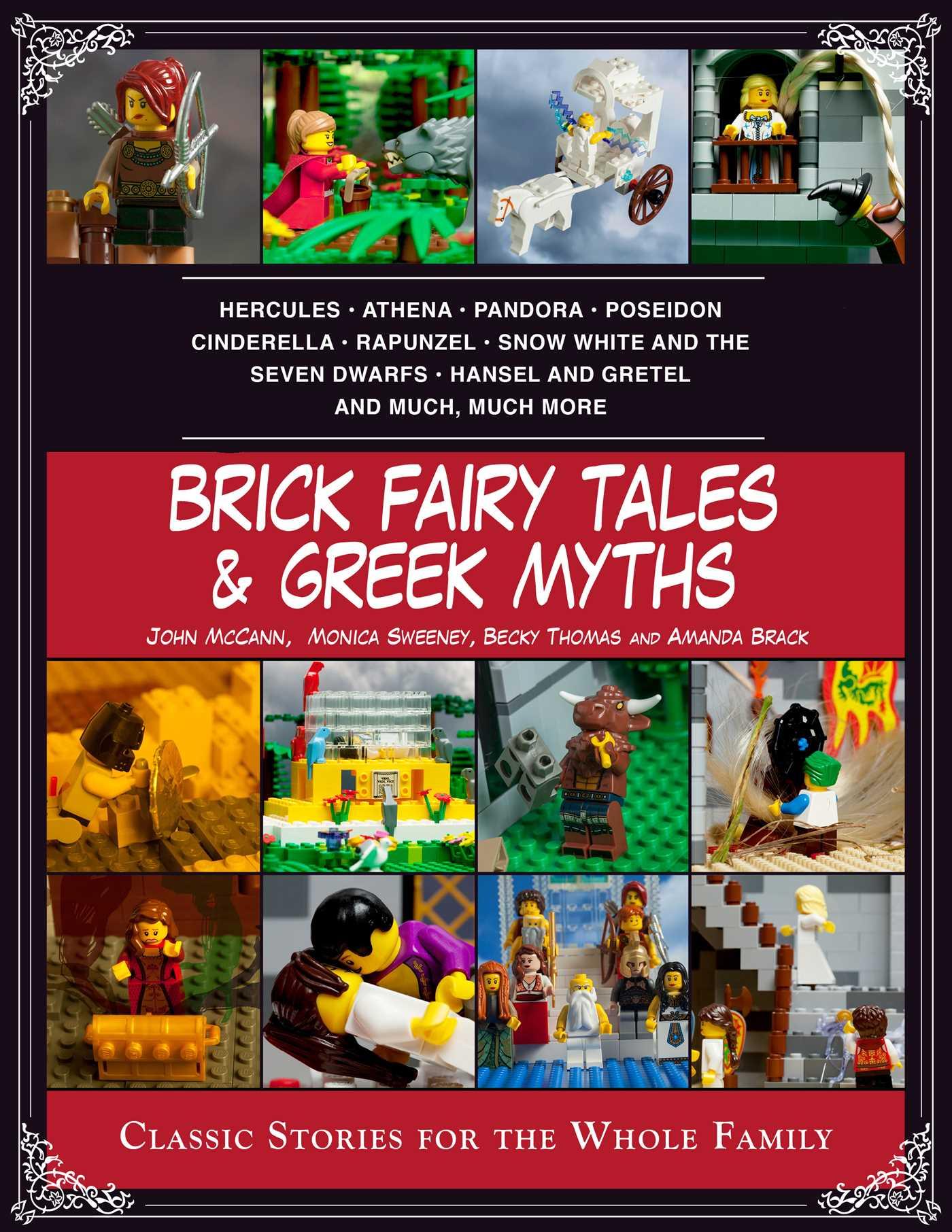Cover image for Brick Fairy Tales and Greek Myths: Box Set