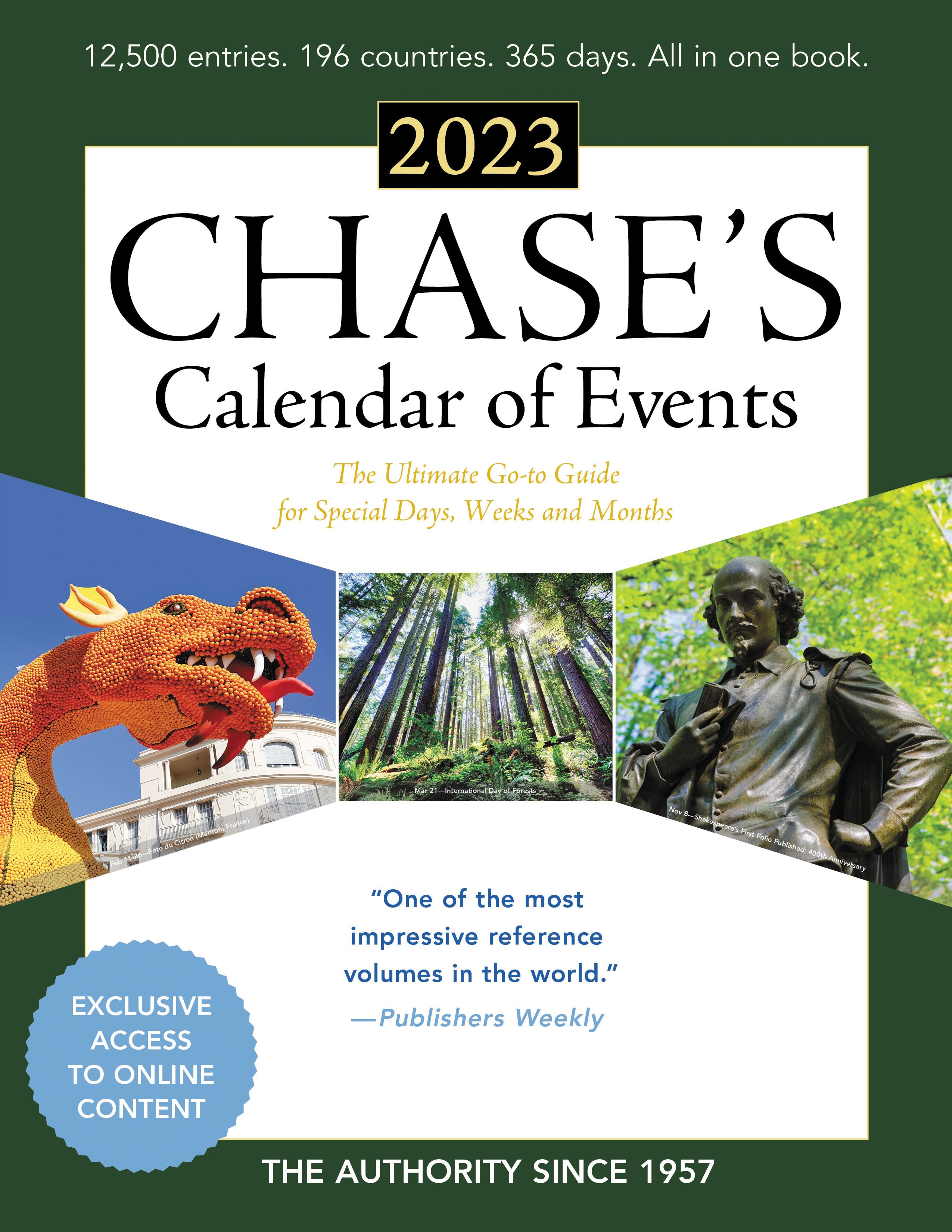 Cover image for Chase's Calendar of Events 2023