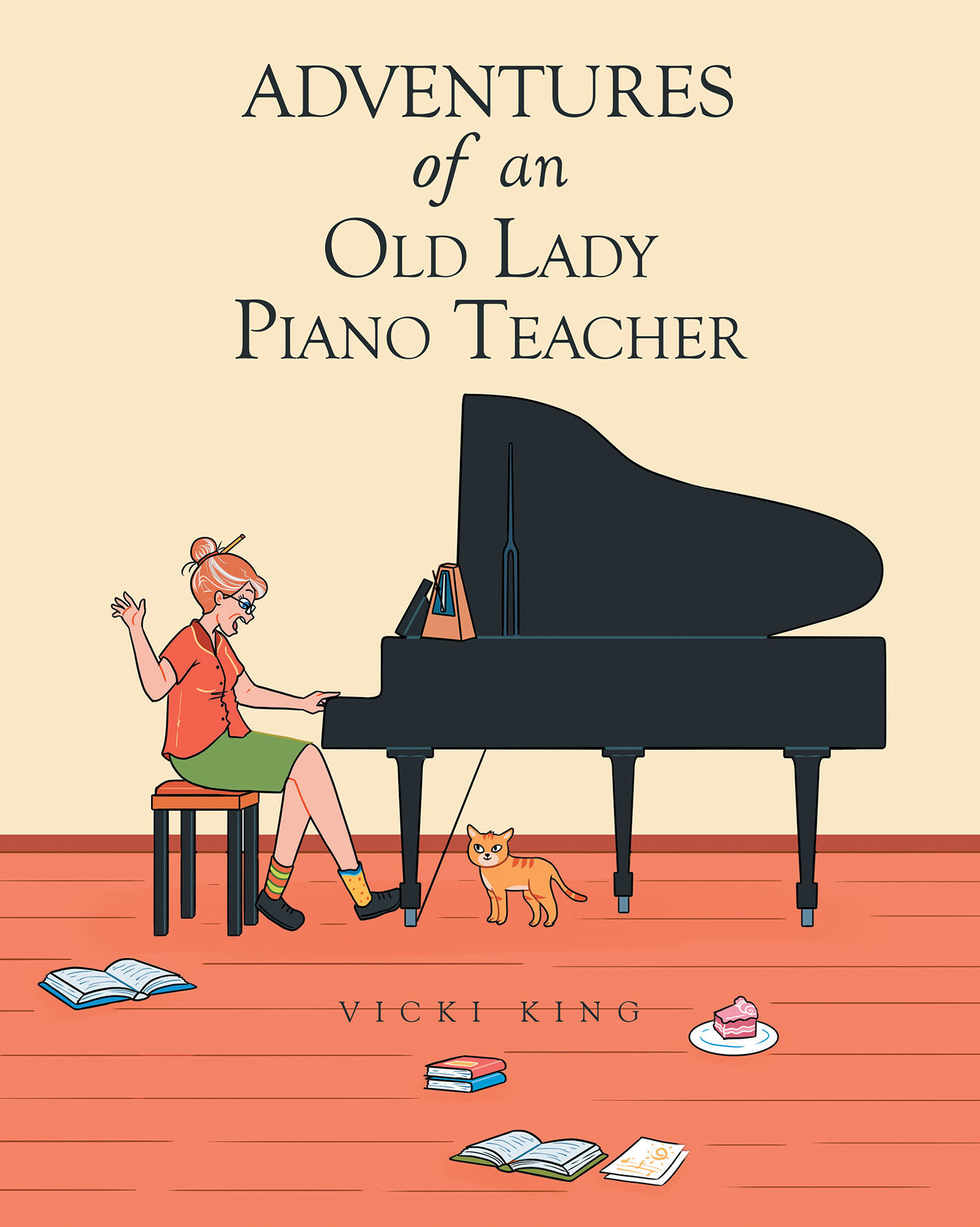 Cover image for Adventures of an Old Lady Piano Teacher