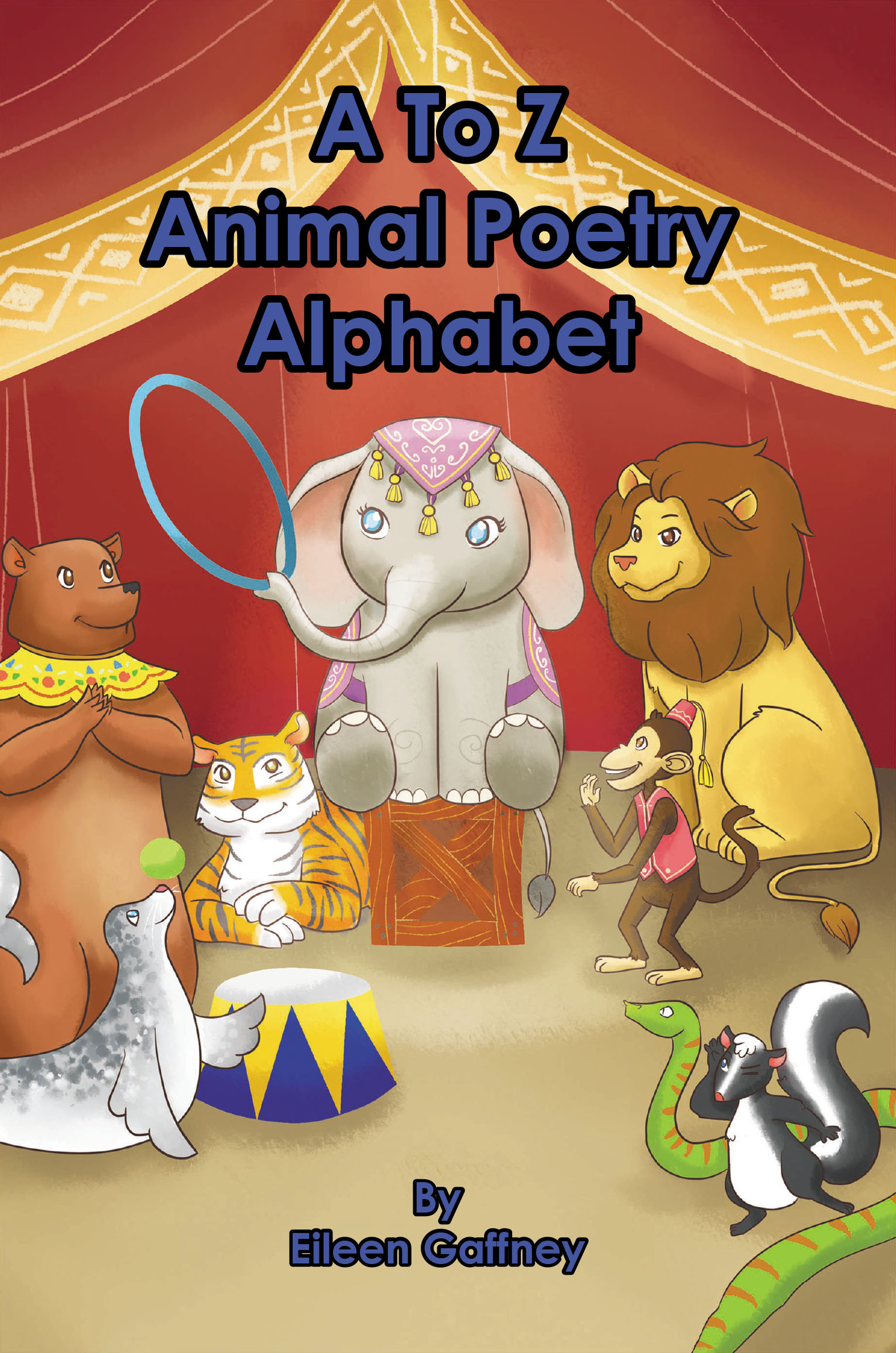 Cover image for A to Z Animal Poetry Alphabet