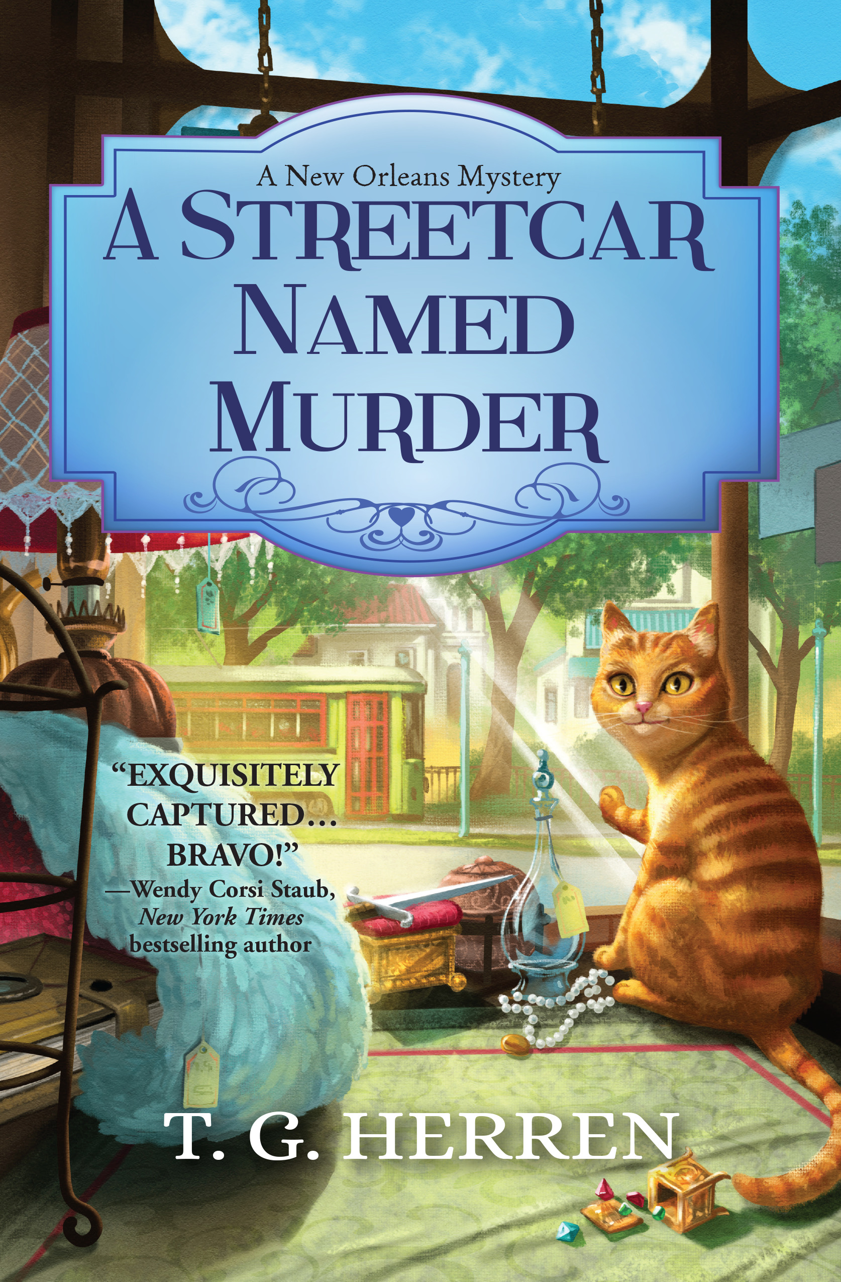 Cover image for A Streetcar Named Murder