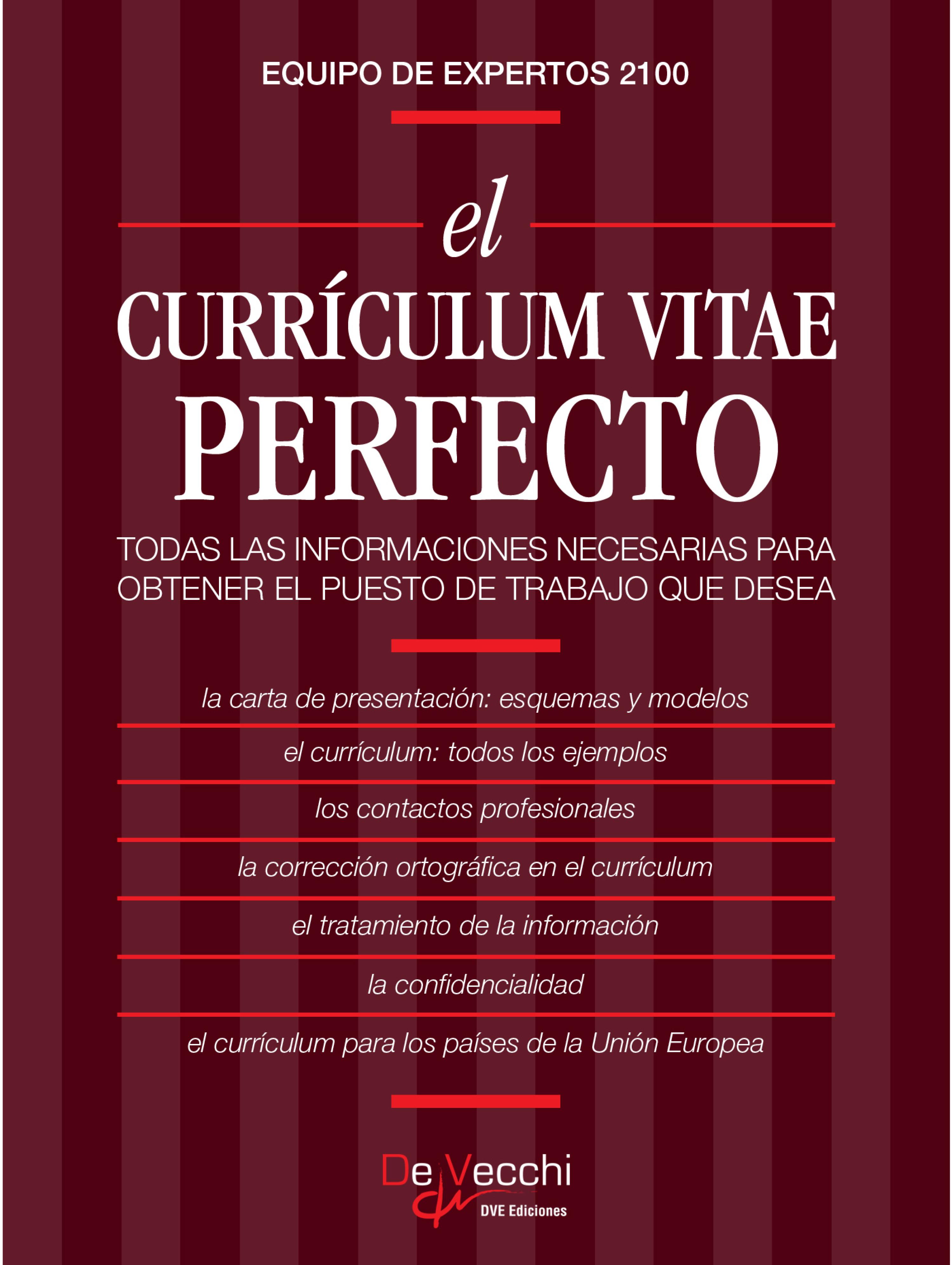 Cover image for El curriculum vitae perfecto