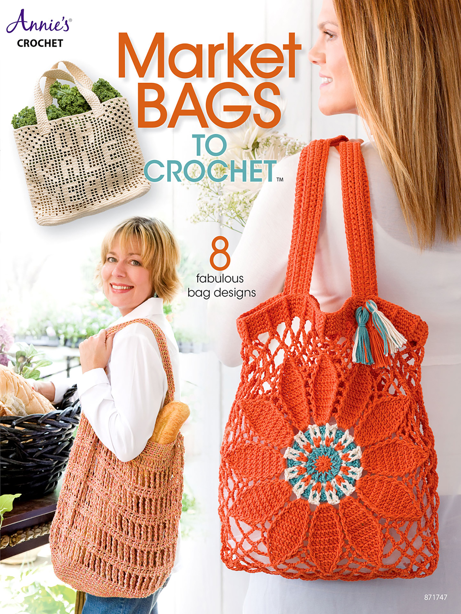 Cover image for Market Bags to Crochet