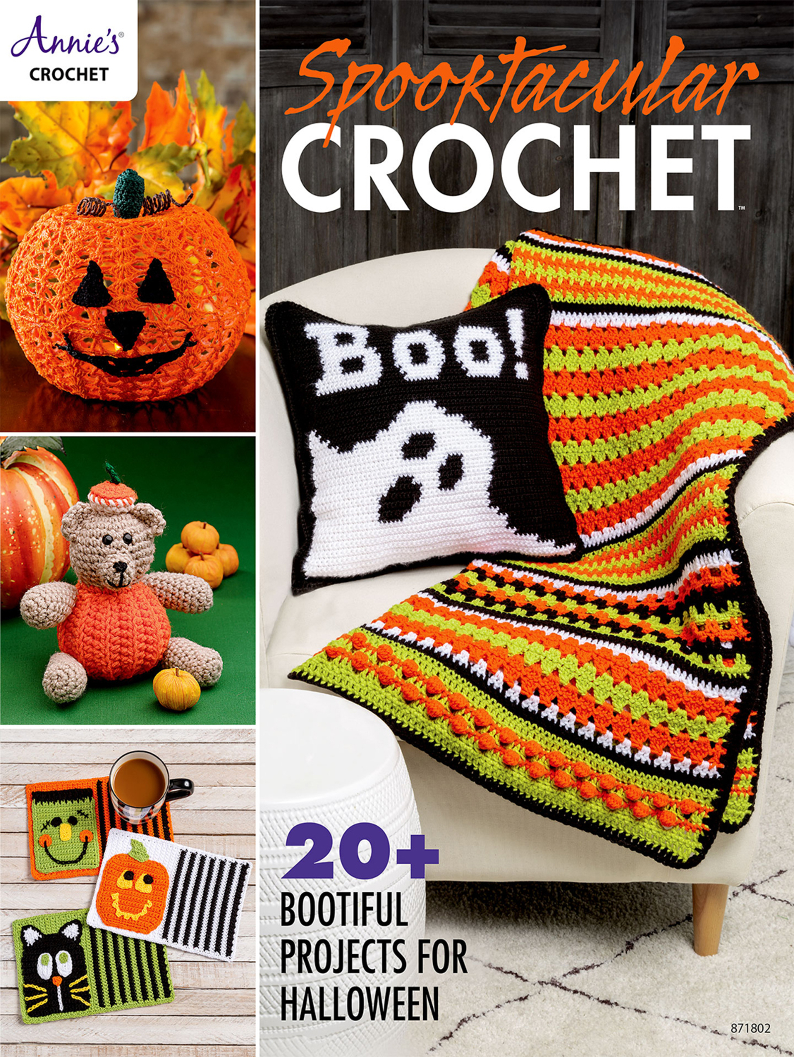 Cover image for Spooktacular Crochet