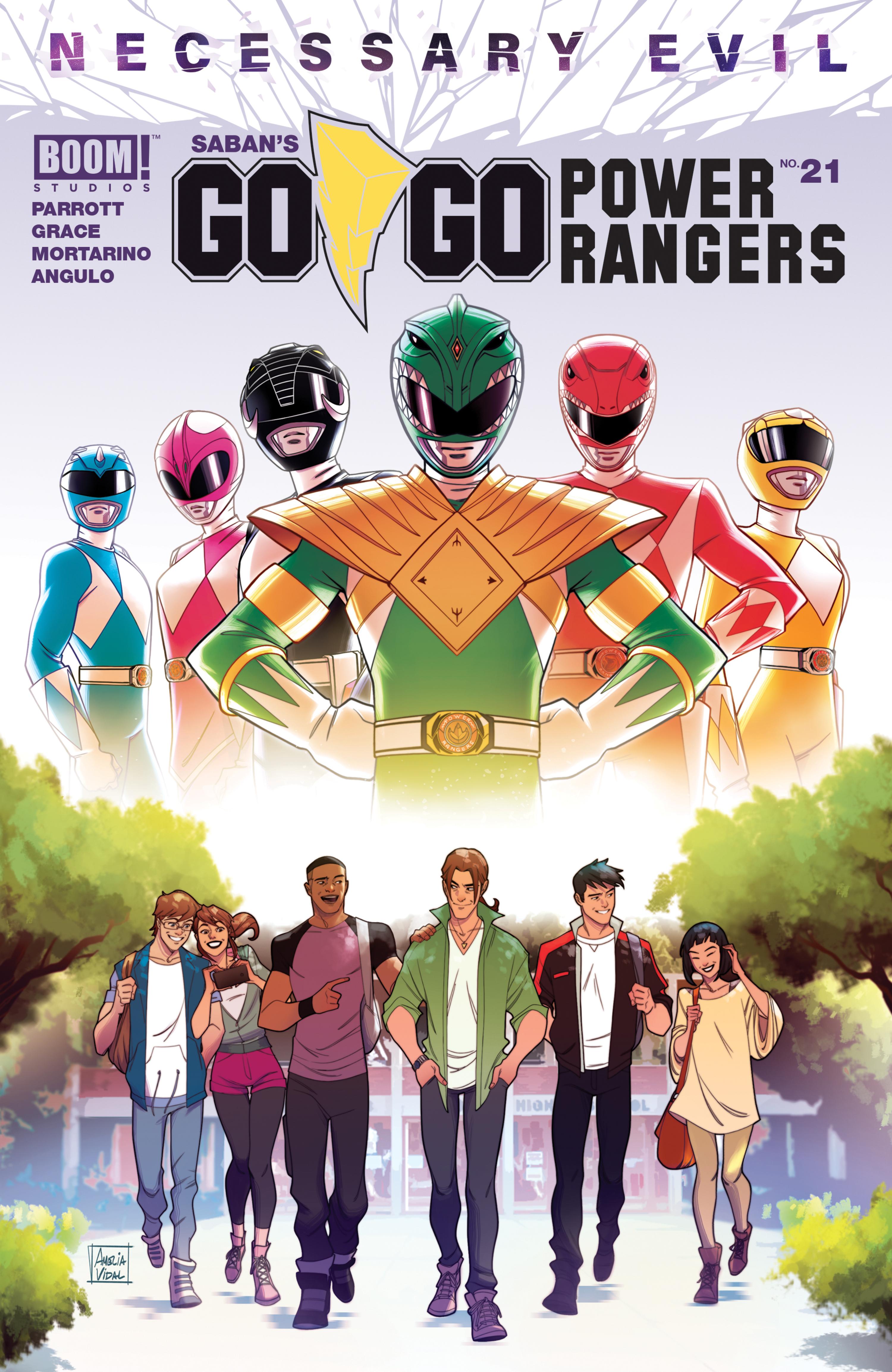 Cover image for Saban's Go Go Power Rangers #21