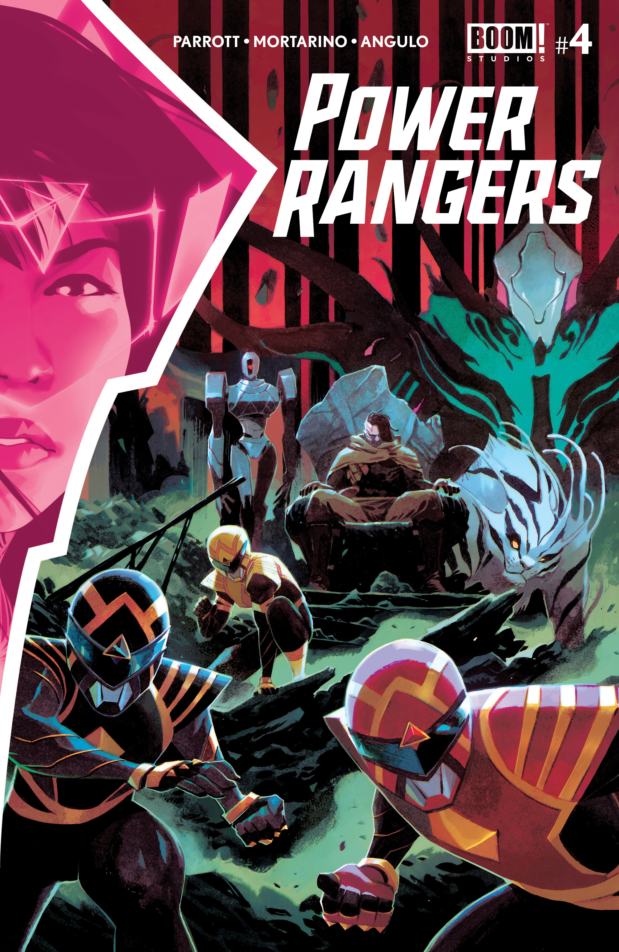 Cover image for Power Rangers #4