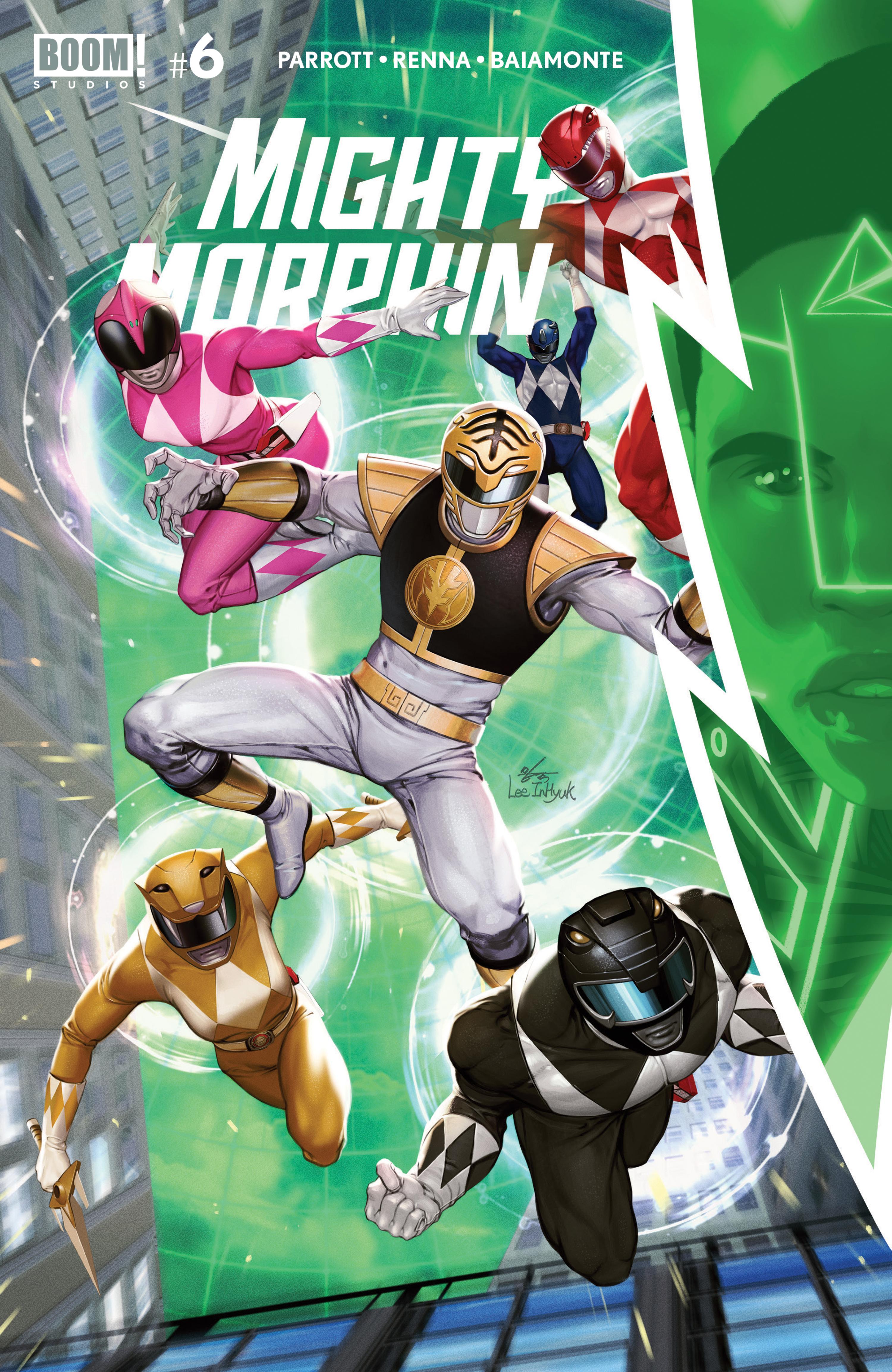 Cover image for Power Rangers #6