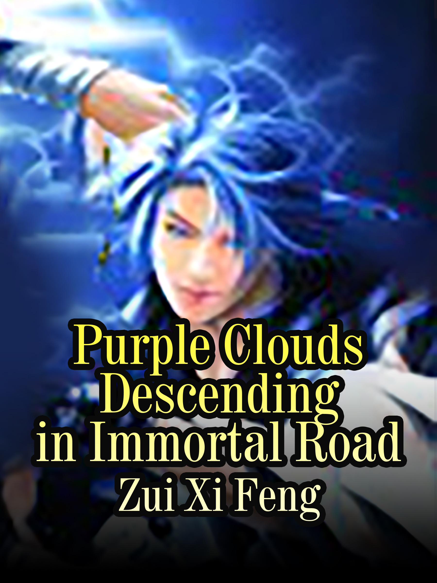 Cover image for Purple Clouds Descending in Immortal Road