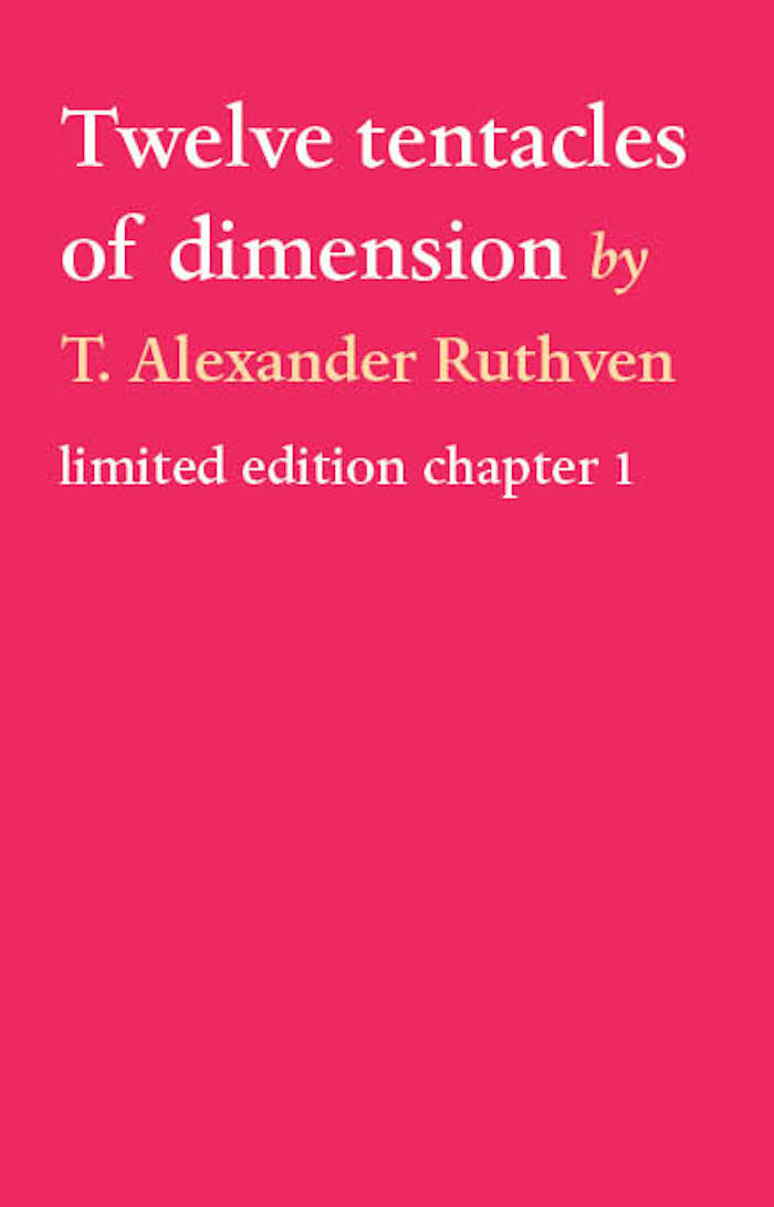 Cover image for Twelve tentacles of dimension