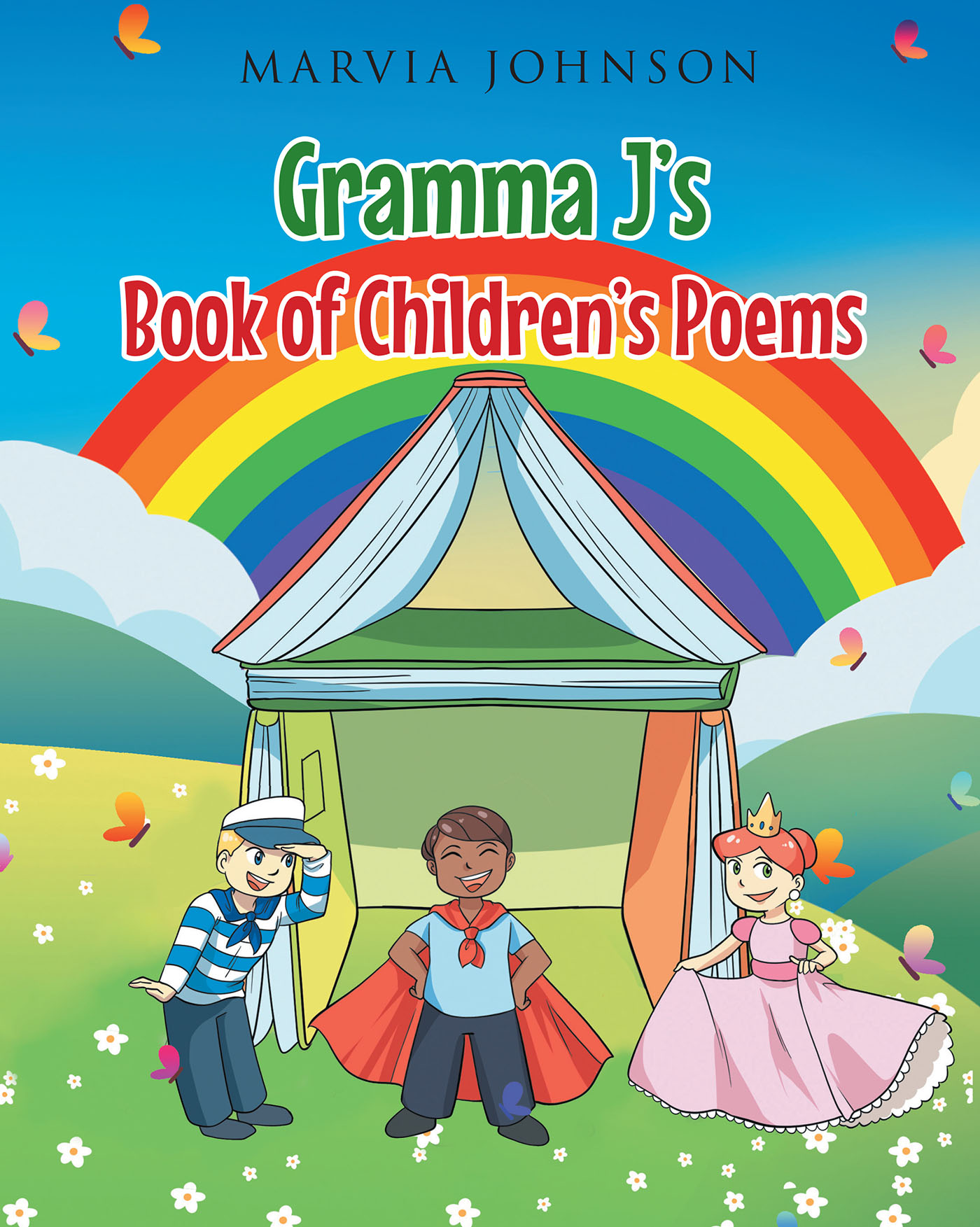 Cover image for Grandma J's Book of Children's Poems