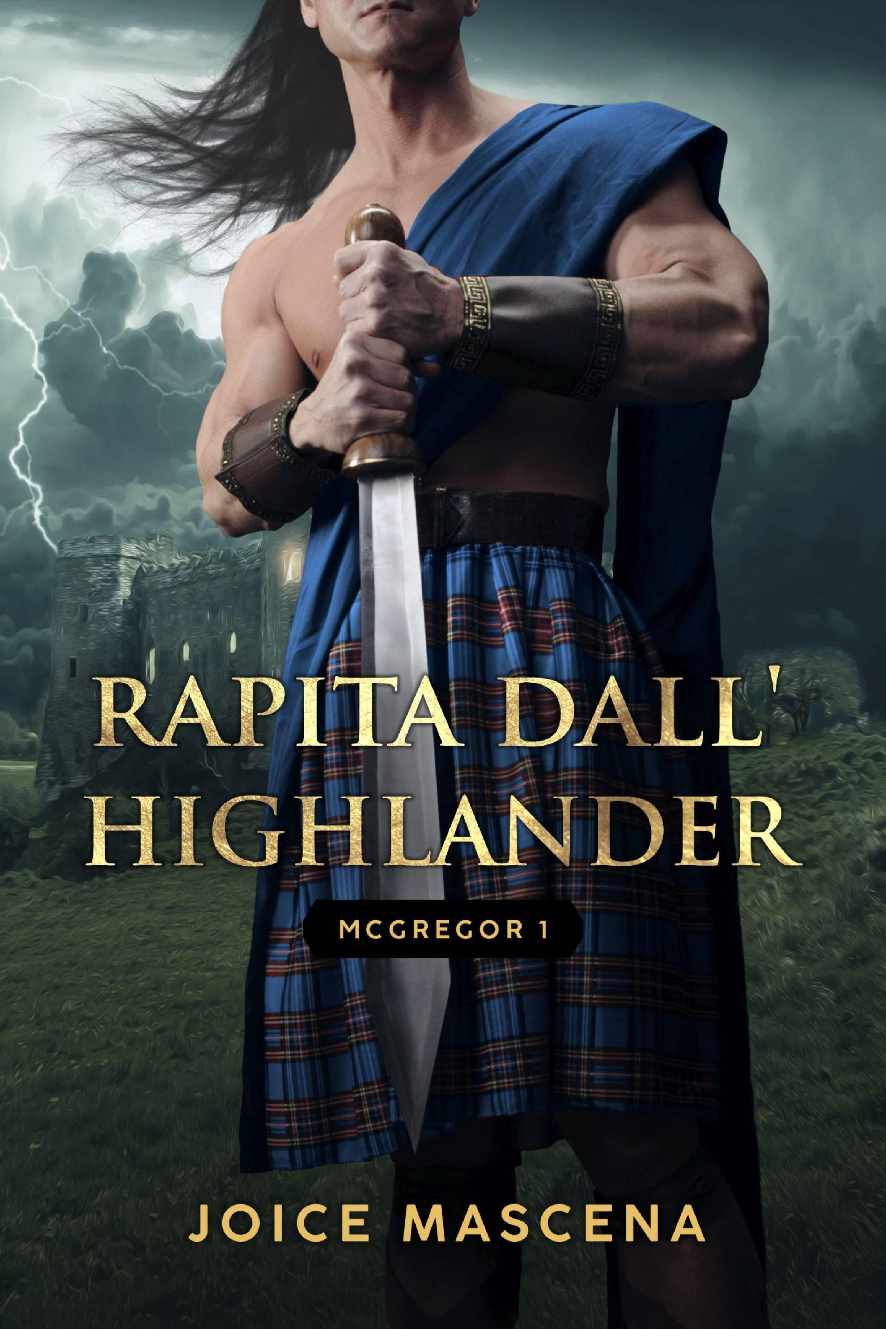 Cover image for Rapita dall'Highlander