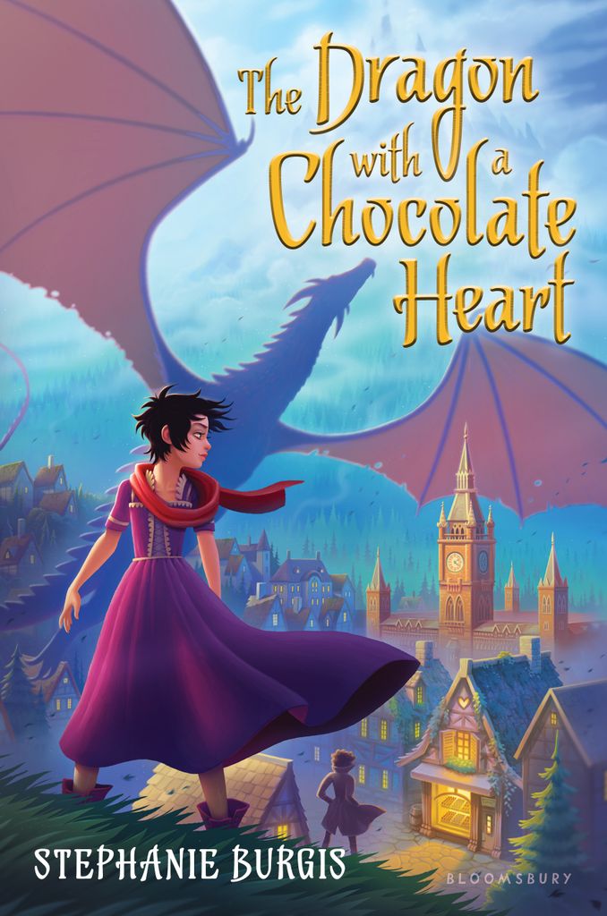 Cover image for The Dragon with a Chocolate Heart