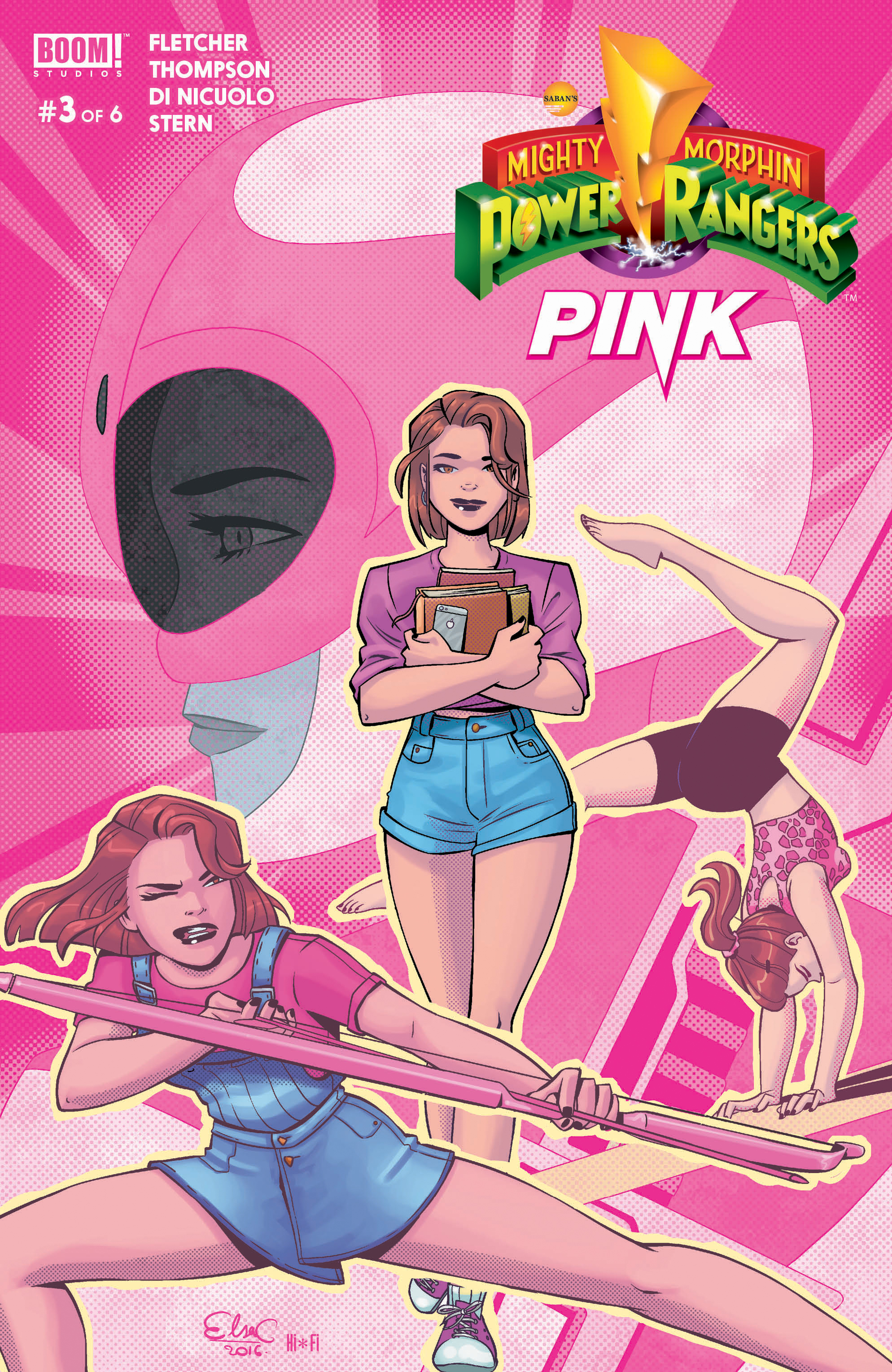 Cover image for Mighty Morphin Power Rangers: Pink #3